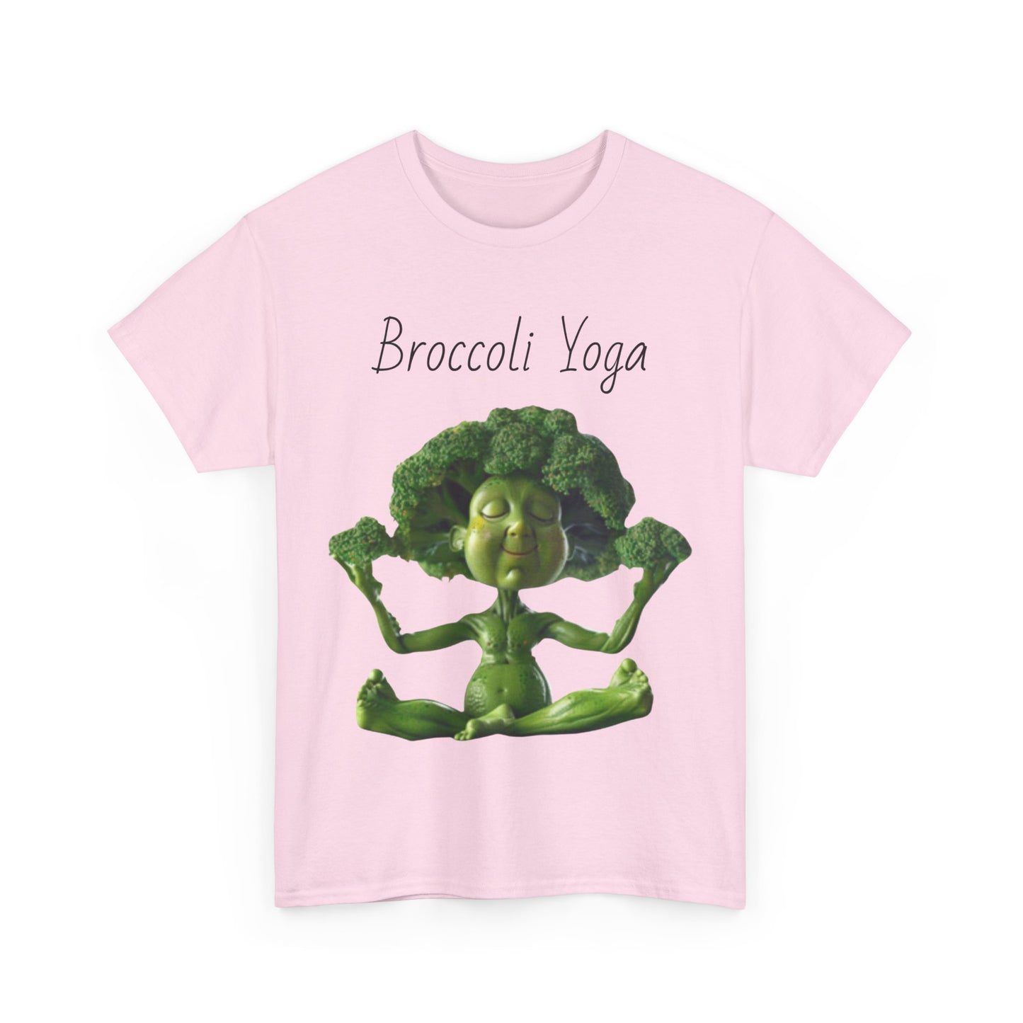 Broccoli Yoga Unisex Heavy Cotton Tee