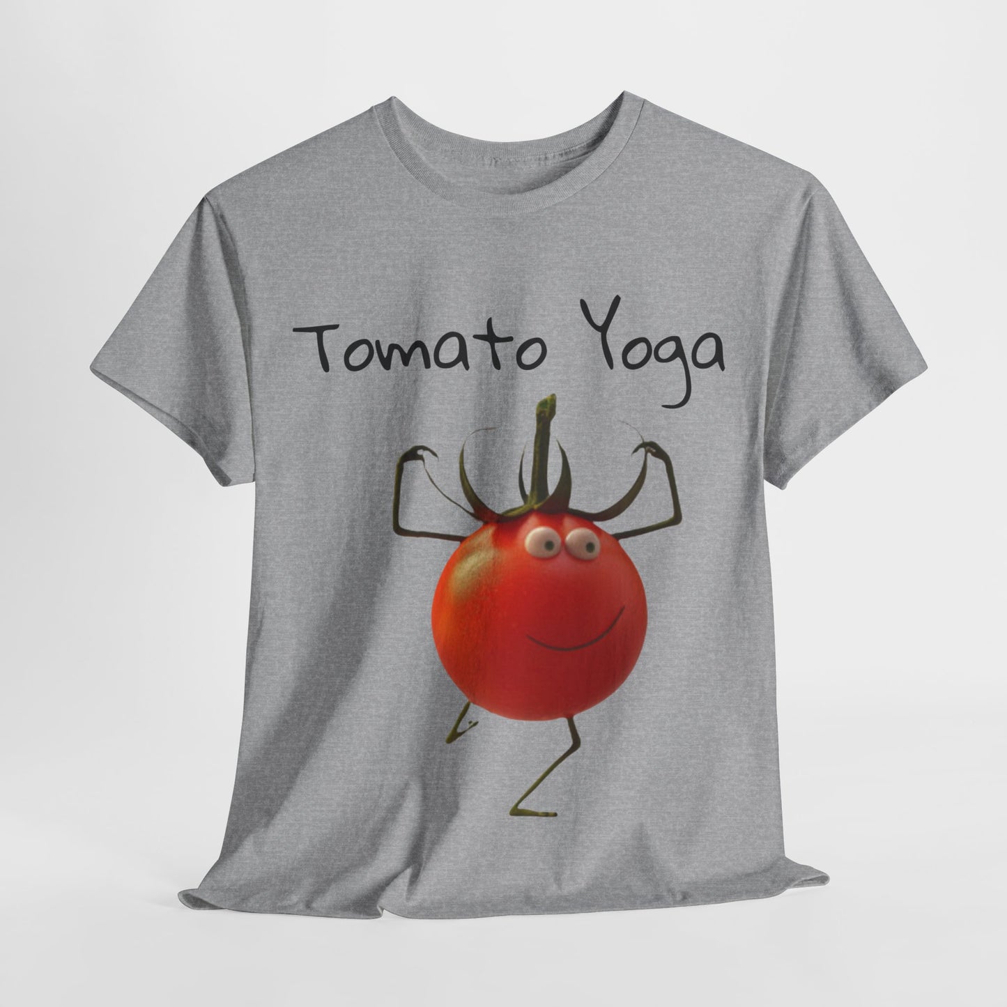 Tomato Yoga Unisex Heavy Cotton Tee