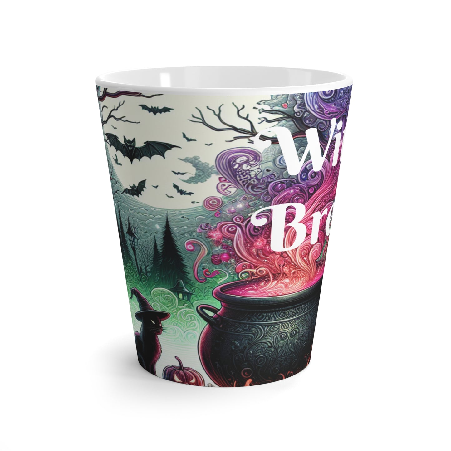 Witch's Brew Halloween Latte Mug