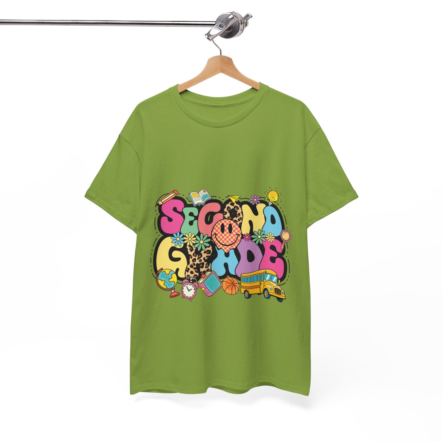 Second Grade Unisex Heavy Cotton Tee