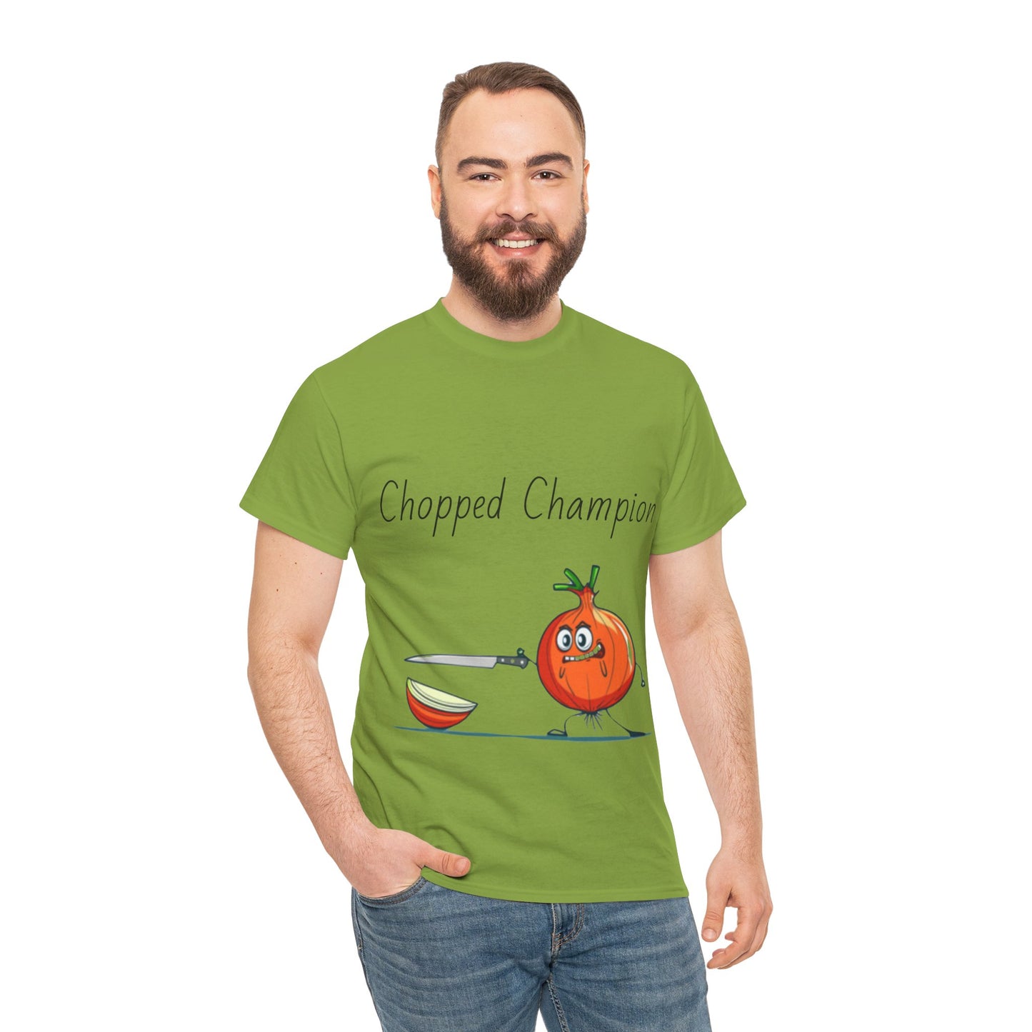 Chopped Champion Unisex Heavy Cotton Tee