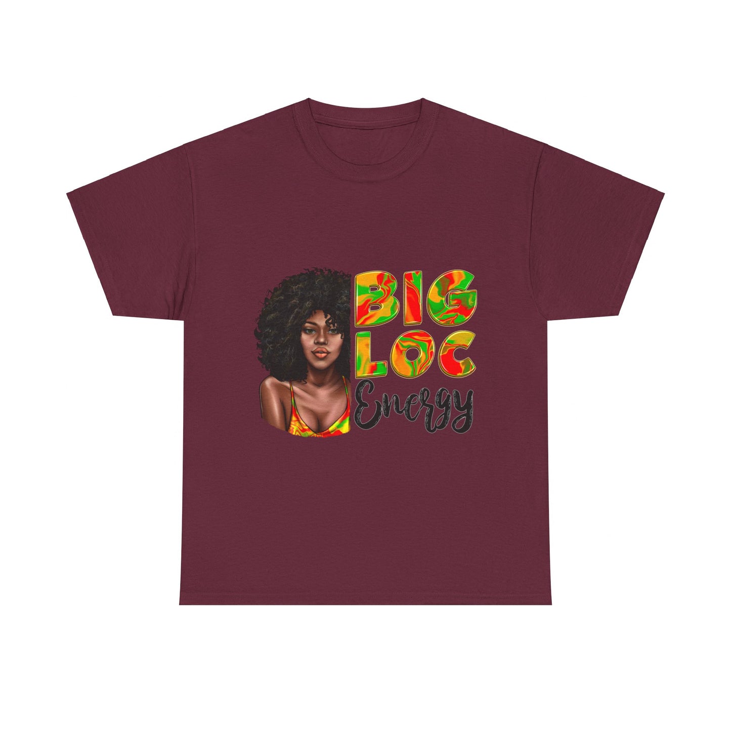 Big Loc Energy Unisex Heavy Cotton Tee