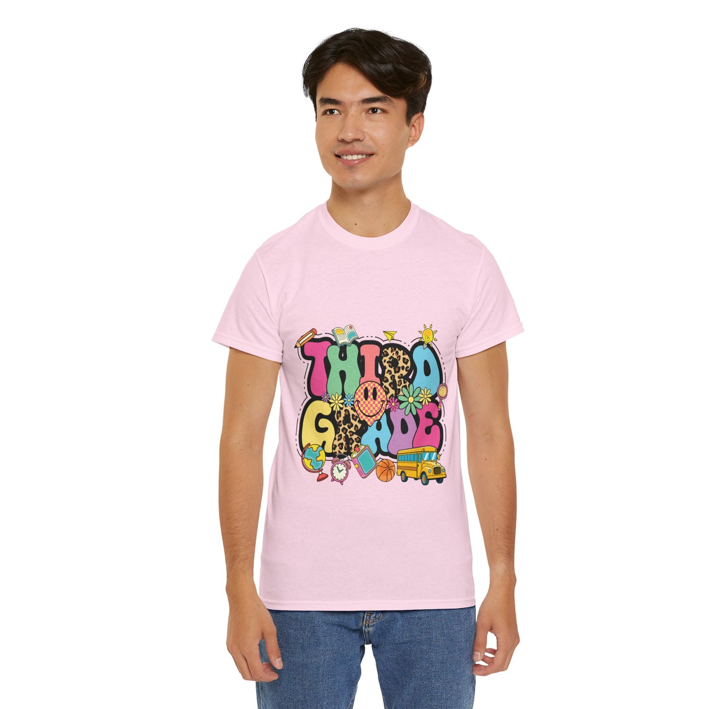 Third Grade Unisex Heavy Cotton Tee