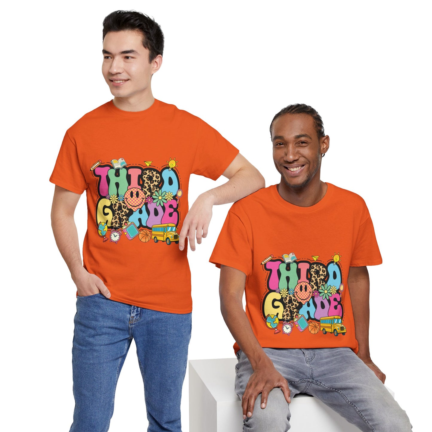 Third Grade Unisex Heavy Cotton Tee