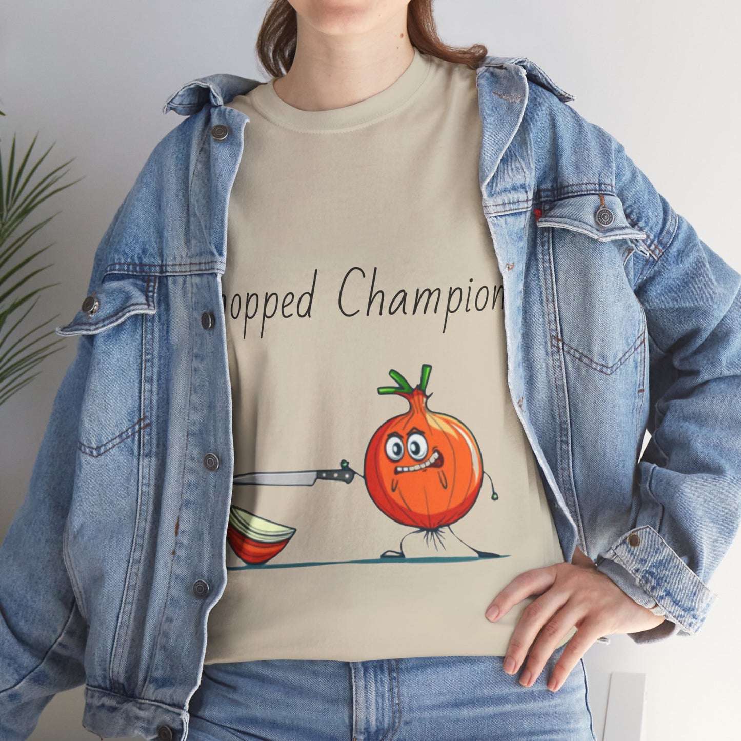 Chopped Champion Unisex Heavy Cotton Tee