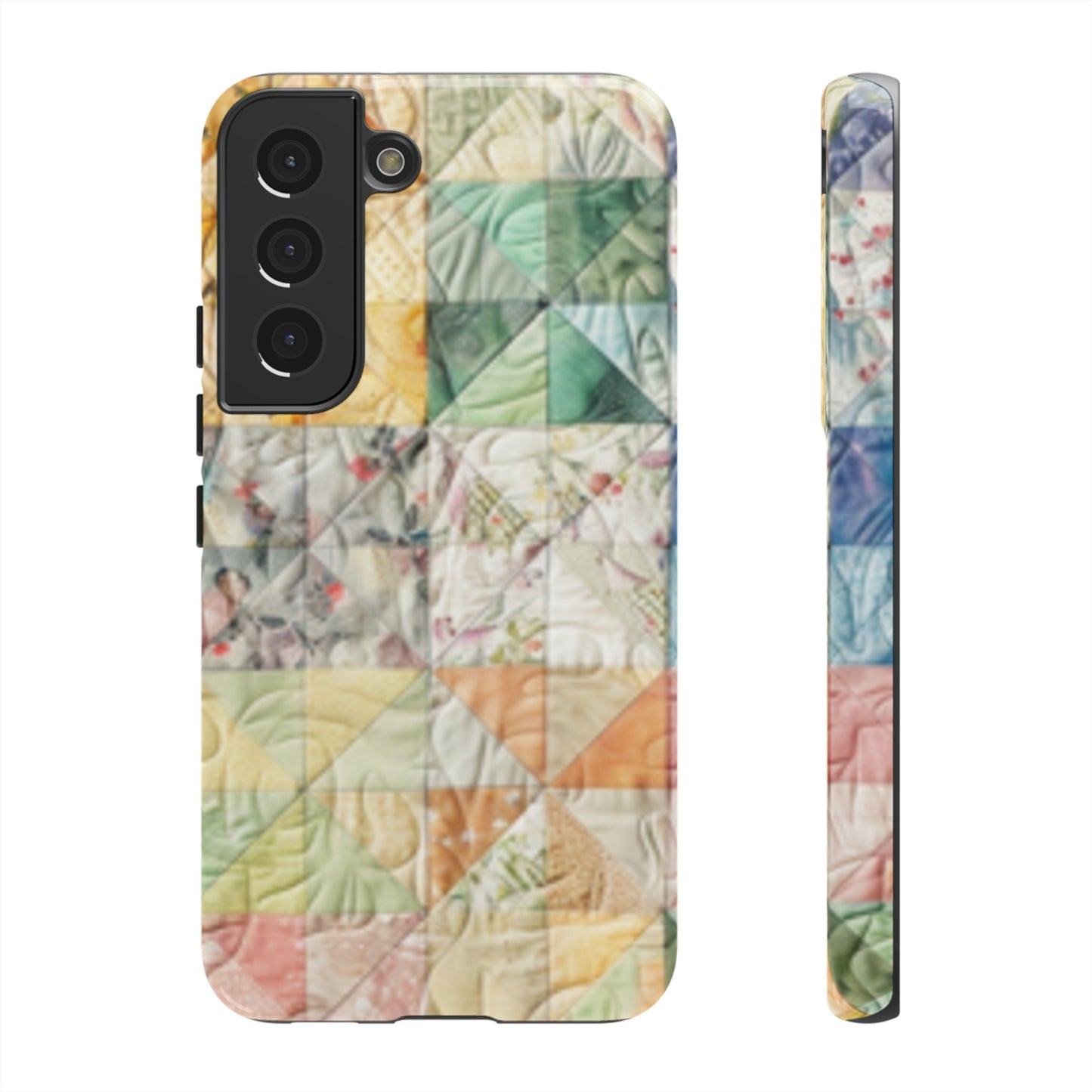 Pastel Quilt Tough Cases