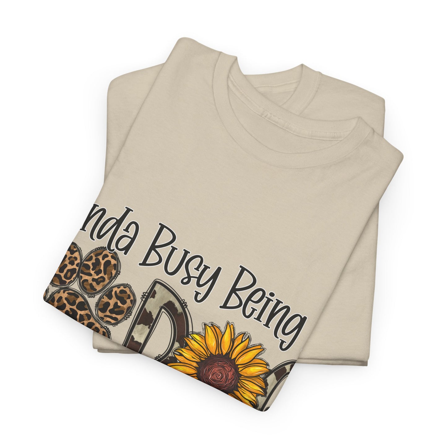 Busy Dog Mom Unisex Heavy Cotton Tee