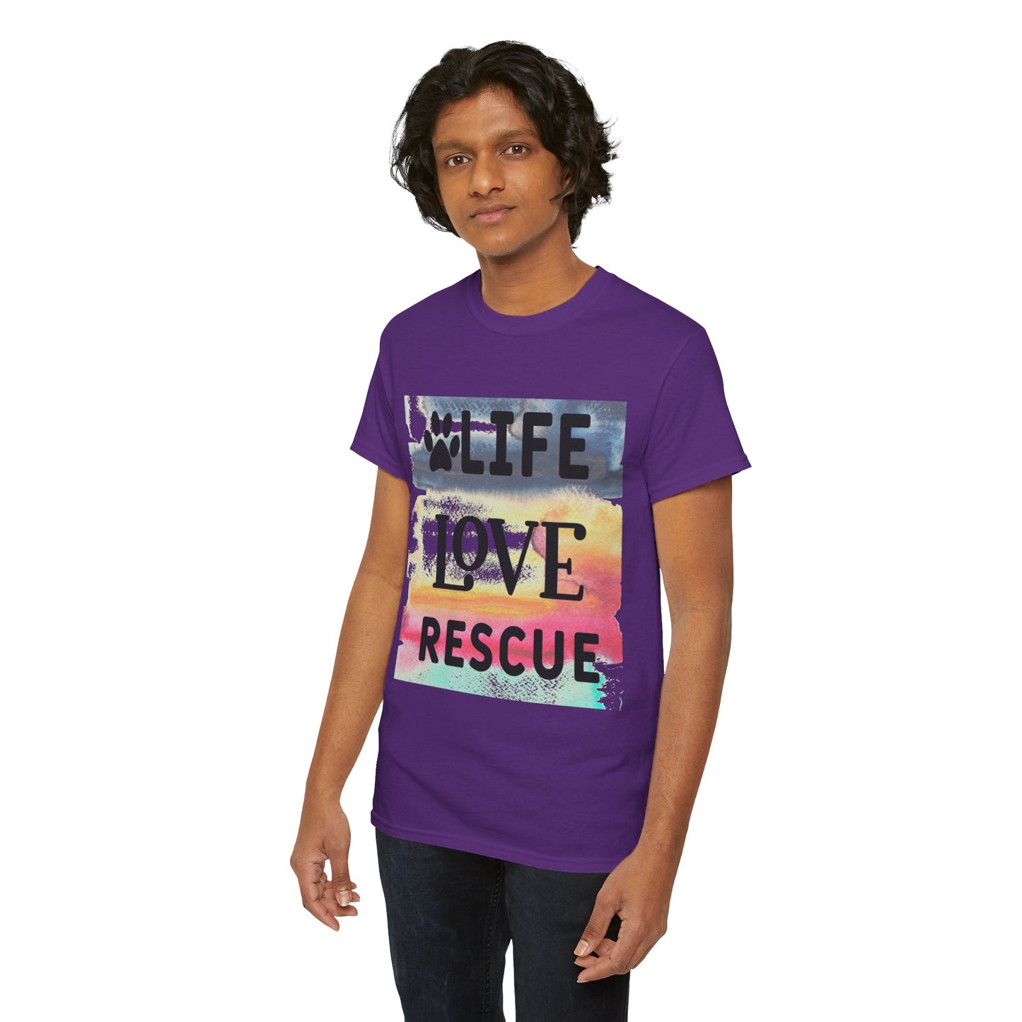 Life Love Rescue Unisex Heavy Cotton Tee