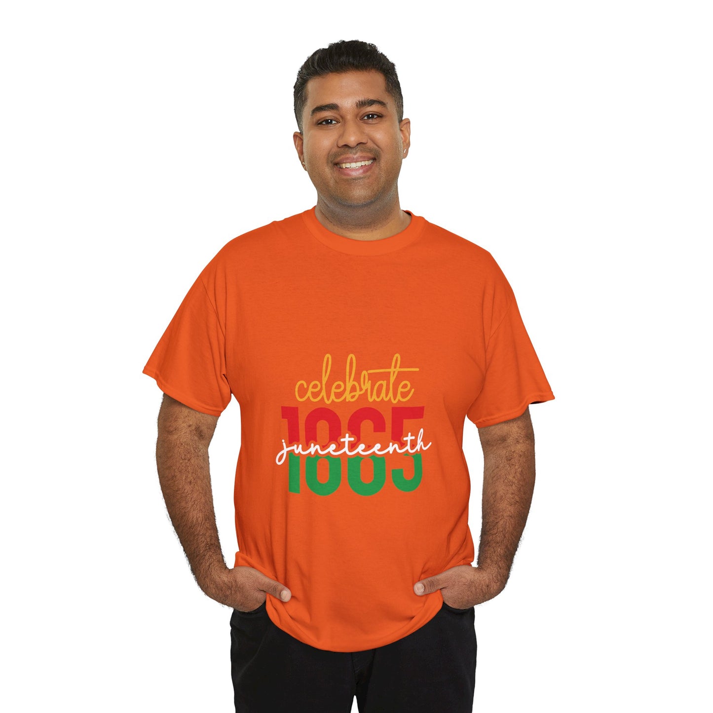 Celebrate Juneteenth Unisex Heavy Cotton Tee