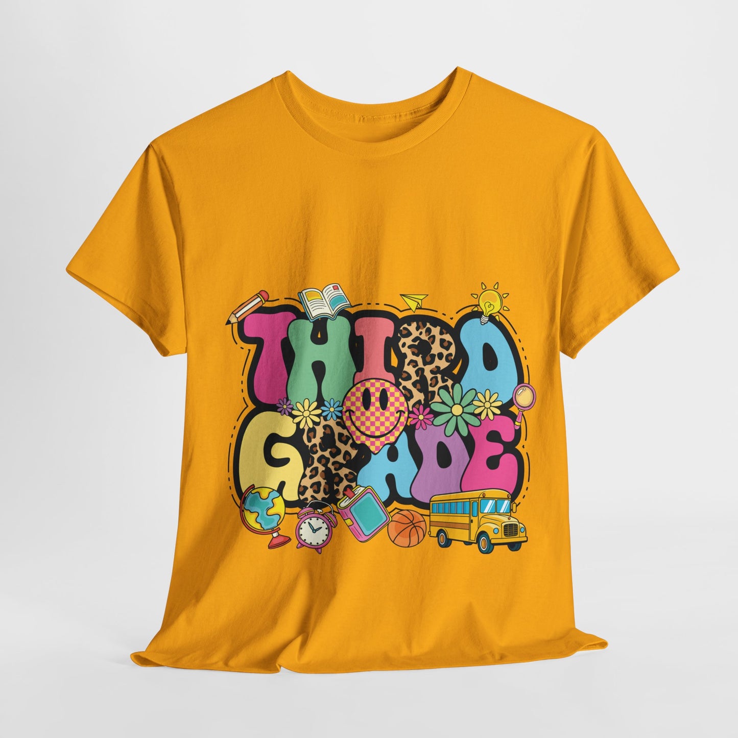 Third Grade Unisex Heavy Cotton Tee