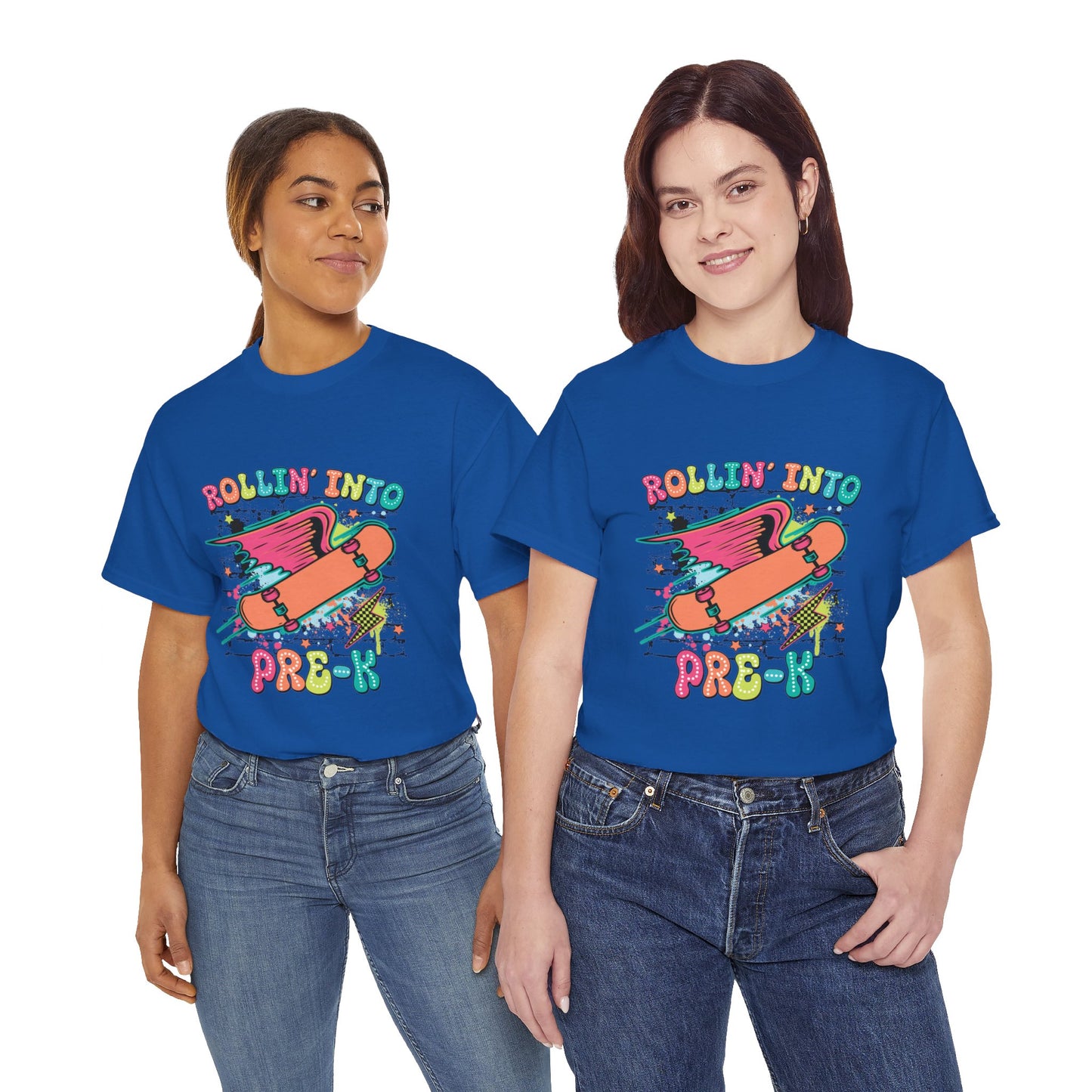 Rockin Into Pre K Unisex Heavy Cotton Tee