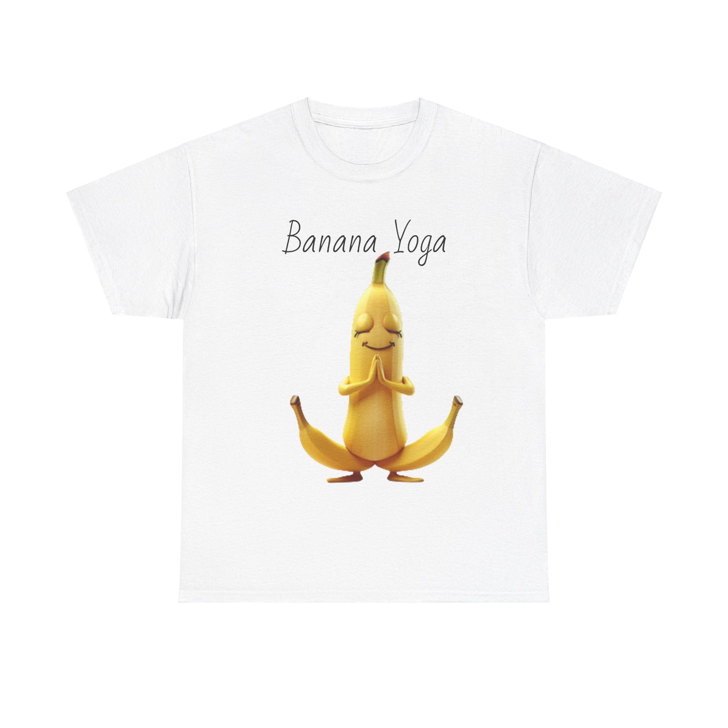 Banana Yoga Unisex Heavy Cotton Tee