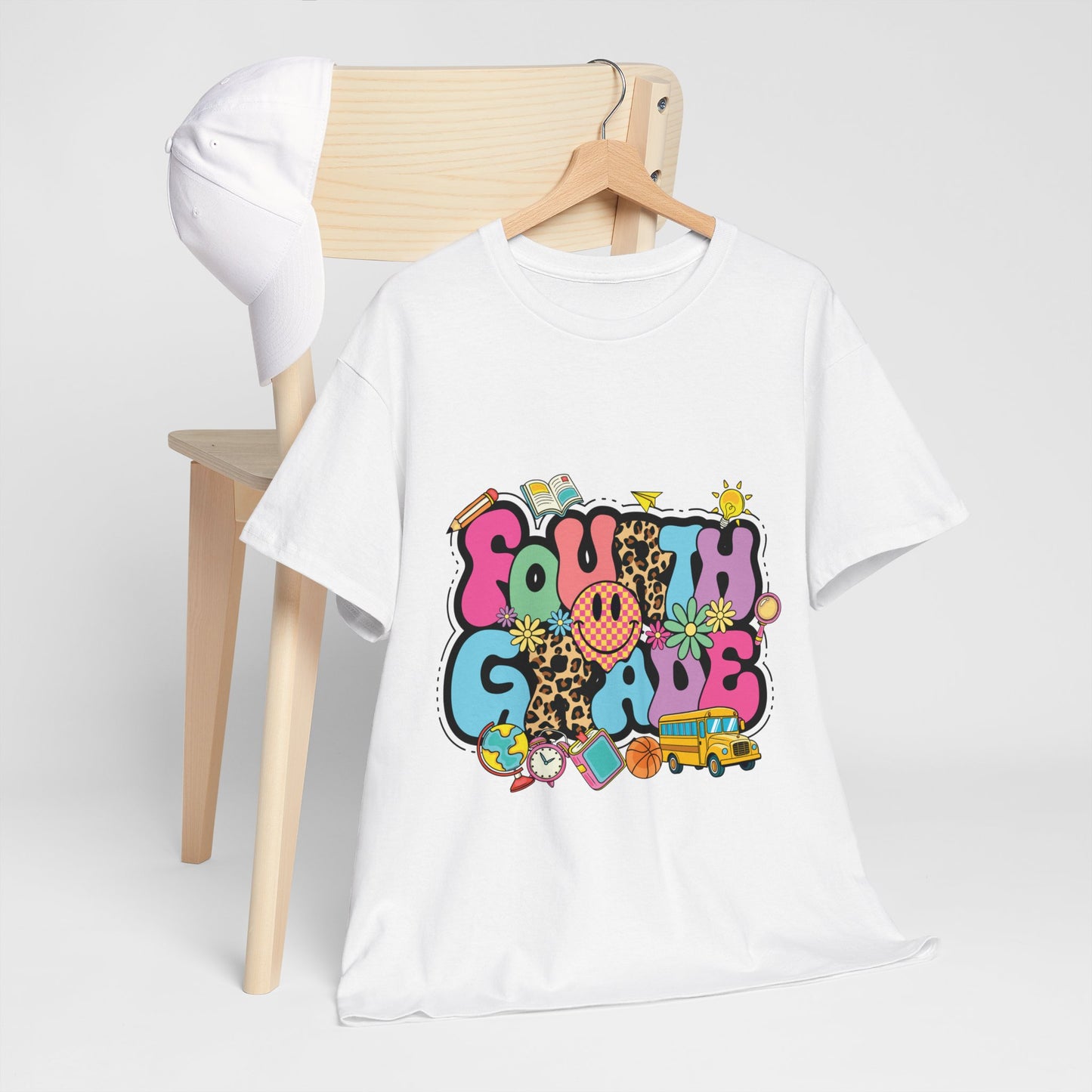 Fourth Grade Unisex Heavy Cotton Tee