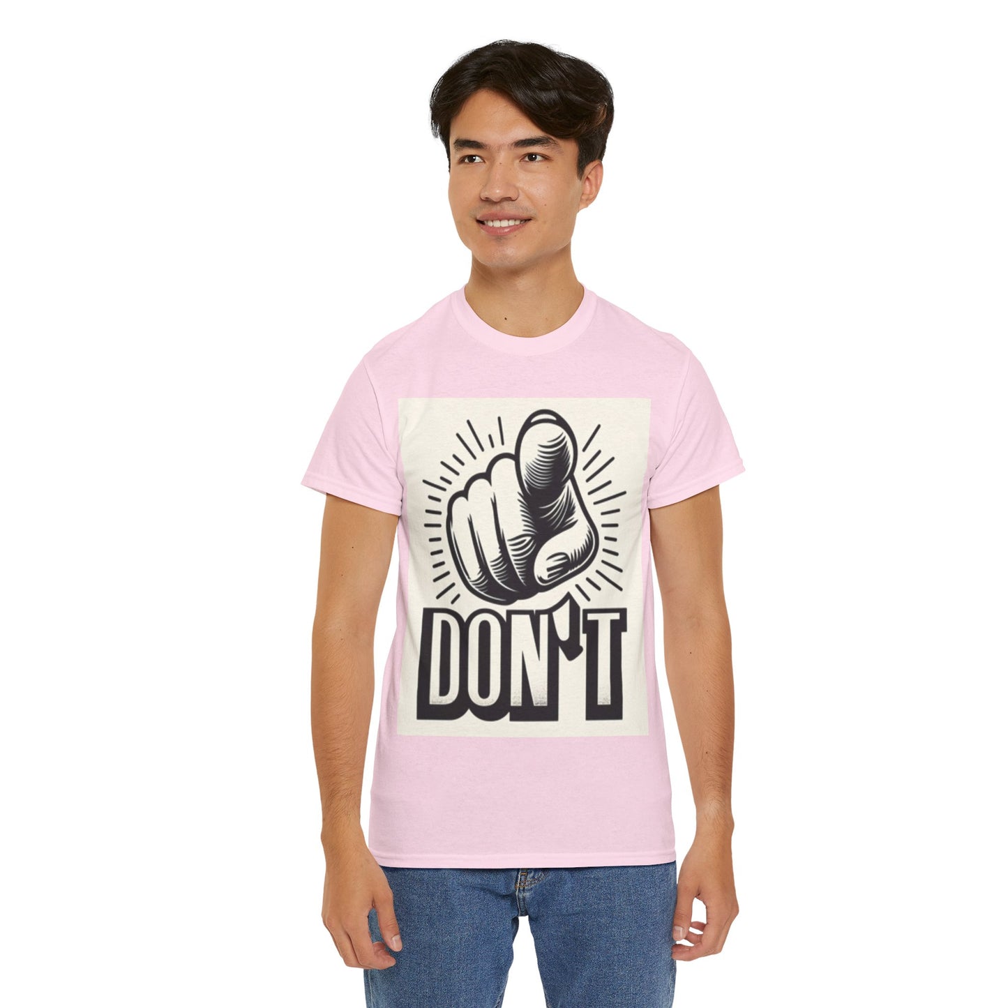 Don't Finger Unisex Heavy Cotton Tee