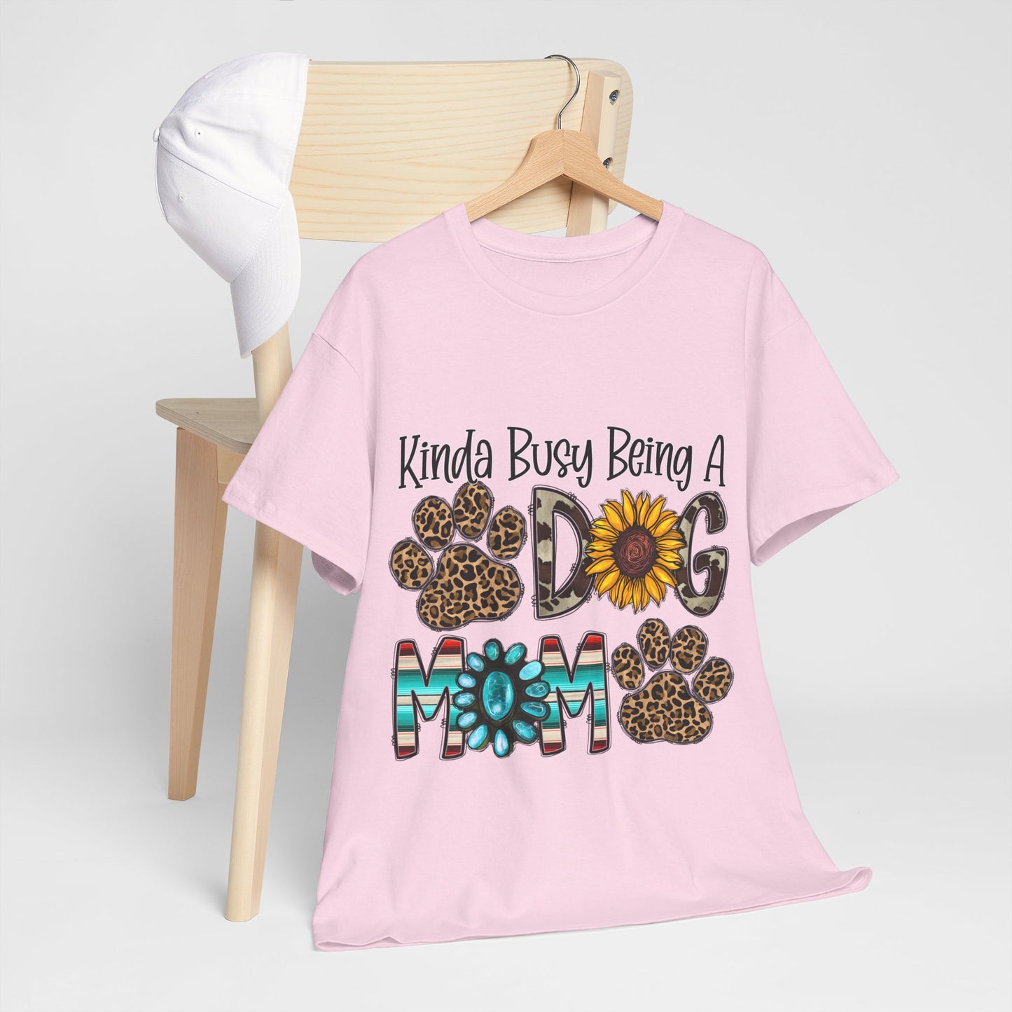 Busy Dog Mom Unisex Heavy Cotton Tee