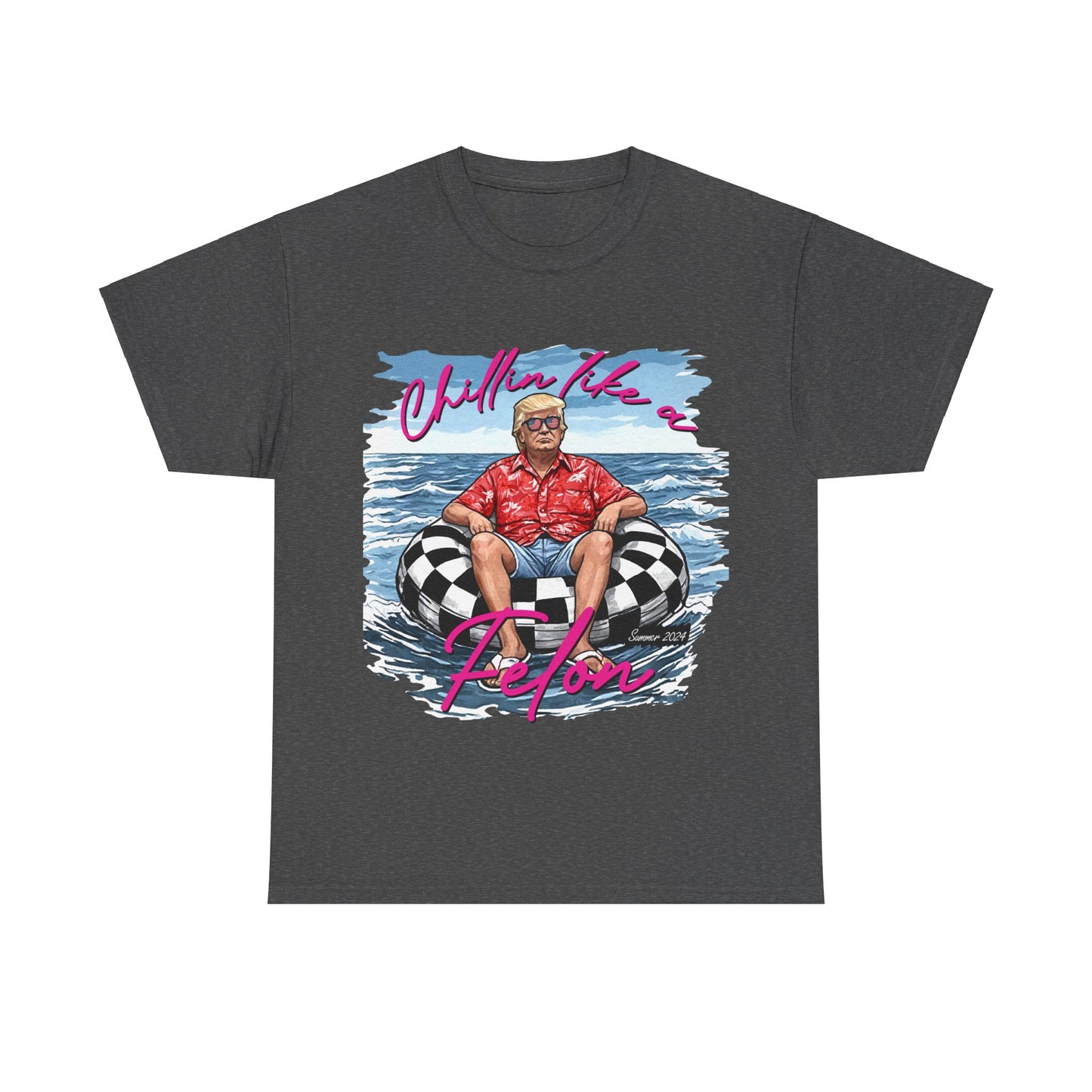 Trump Chillin' Unisex Heavy Cotton Tee