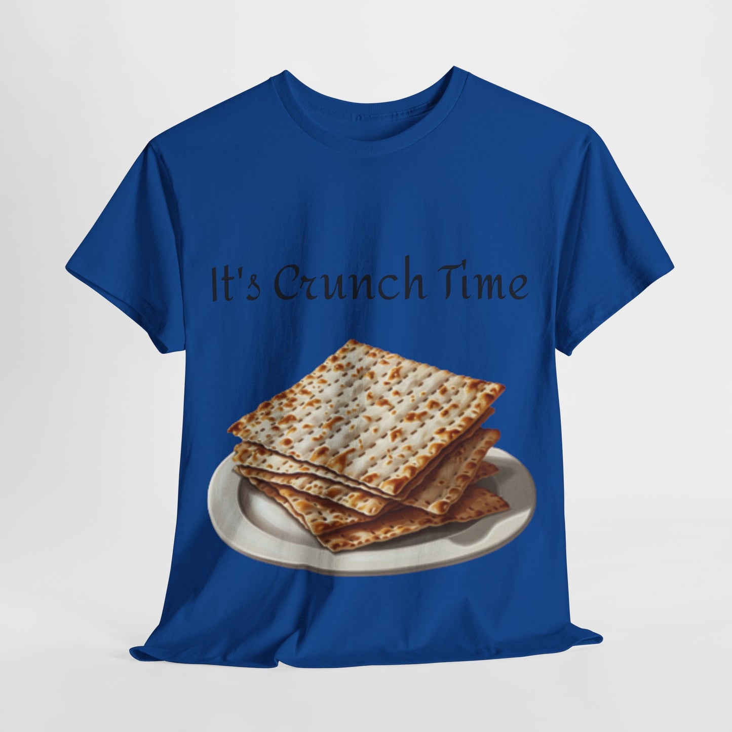 It's Crunch Time Matza Unisex Heavy Cotton Tee