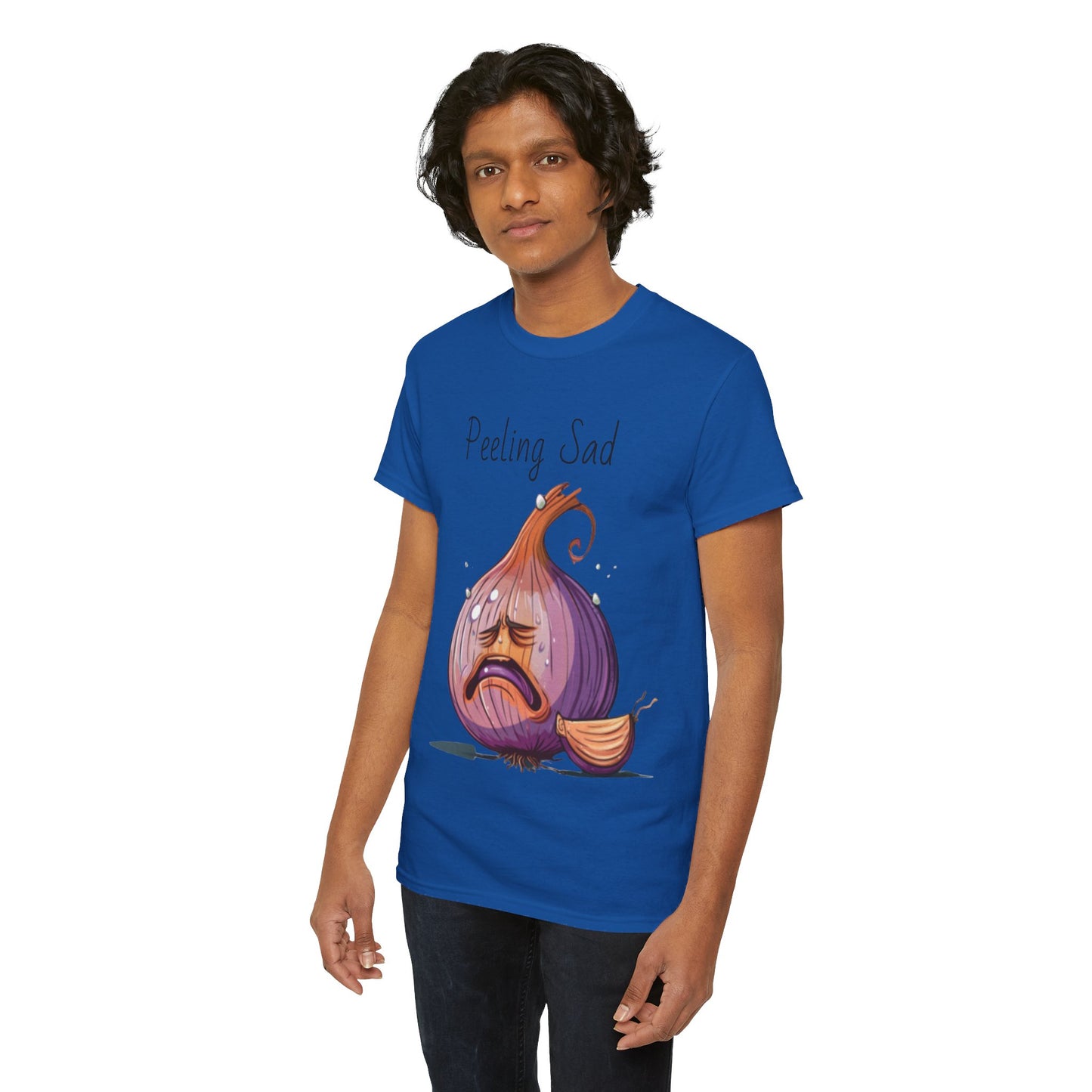 Peeling Sad Unisex Heavy Cotton Tee