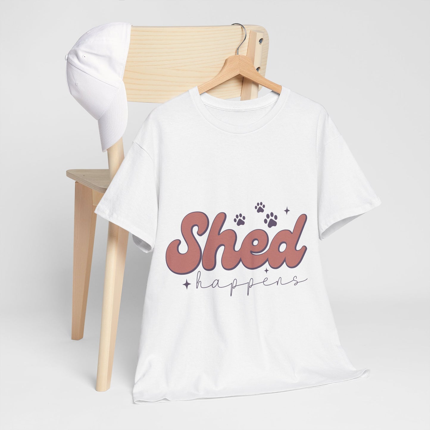 Shed Happens Unisex Heavy Cotton Tee