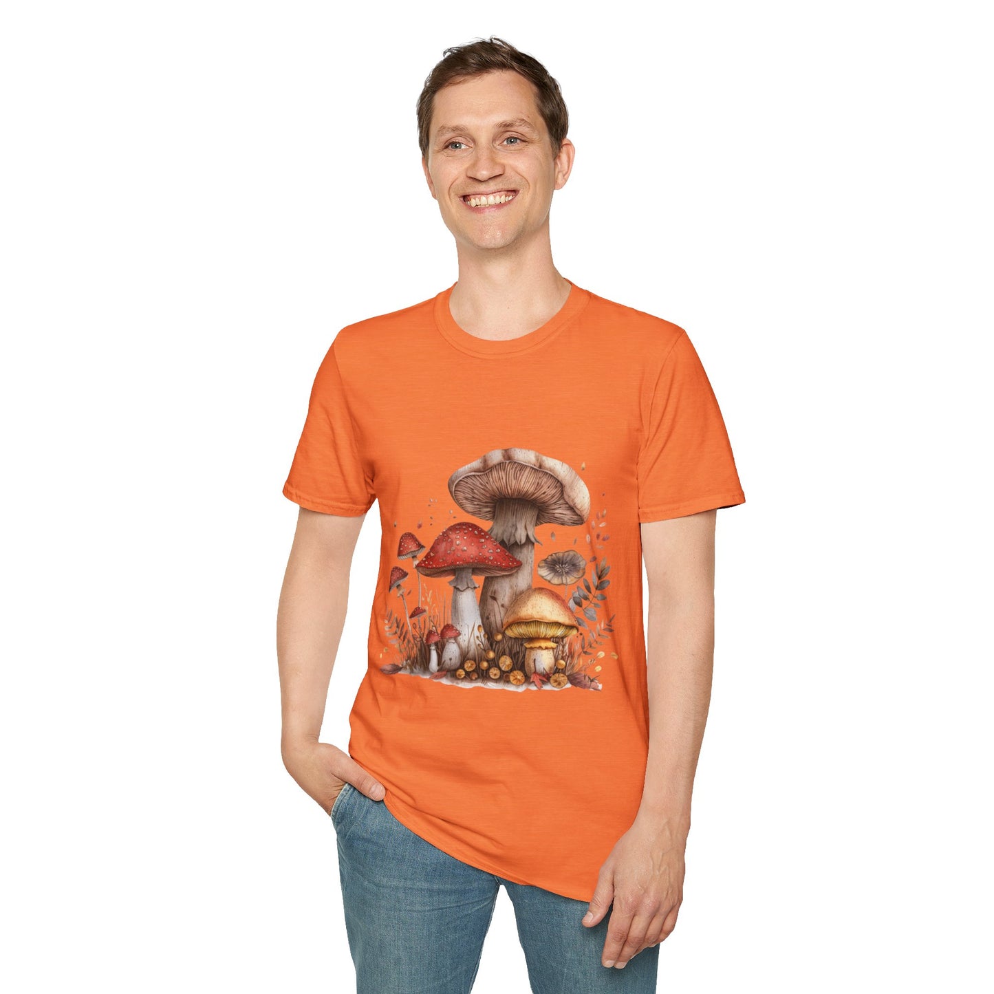 Mushroomed Unisex Softstyle T-Shirt