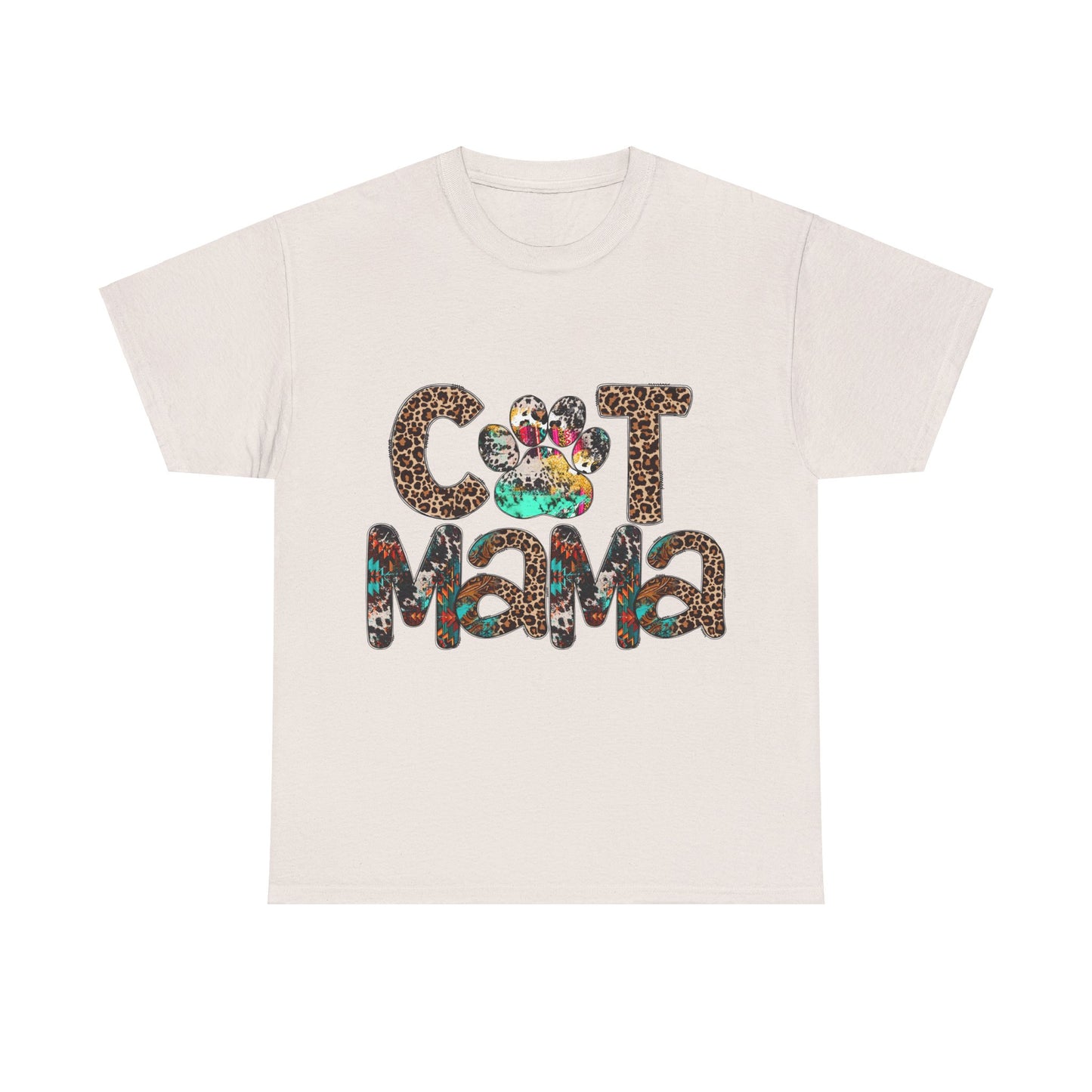 Cat Mama2 Unisex Heavy Cotton Tee