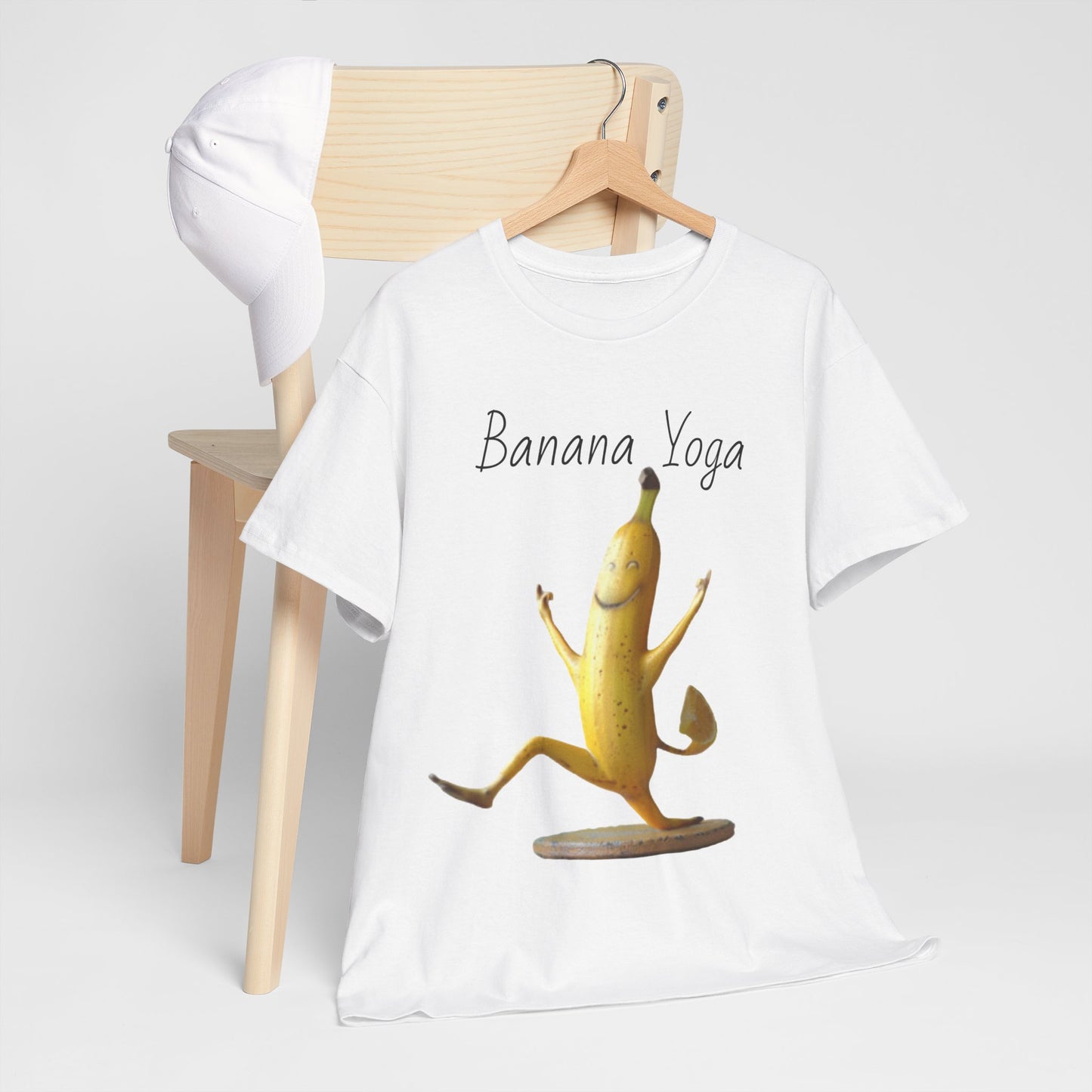 Banana Yoga2 Unisex Heavy Cotton Tee