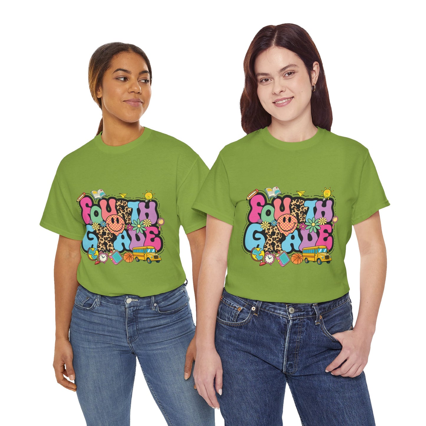 Fourth Grade Unisex Heavy Cotton Tee