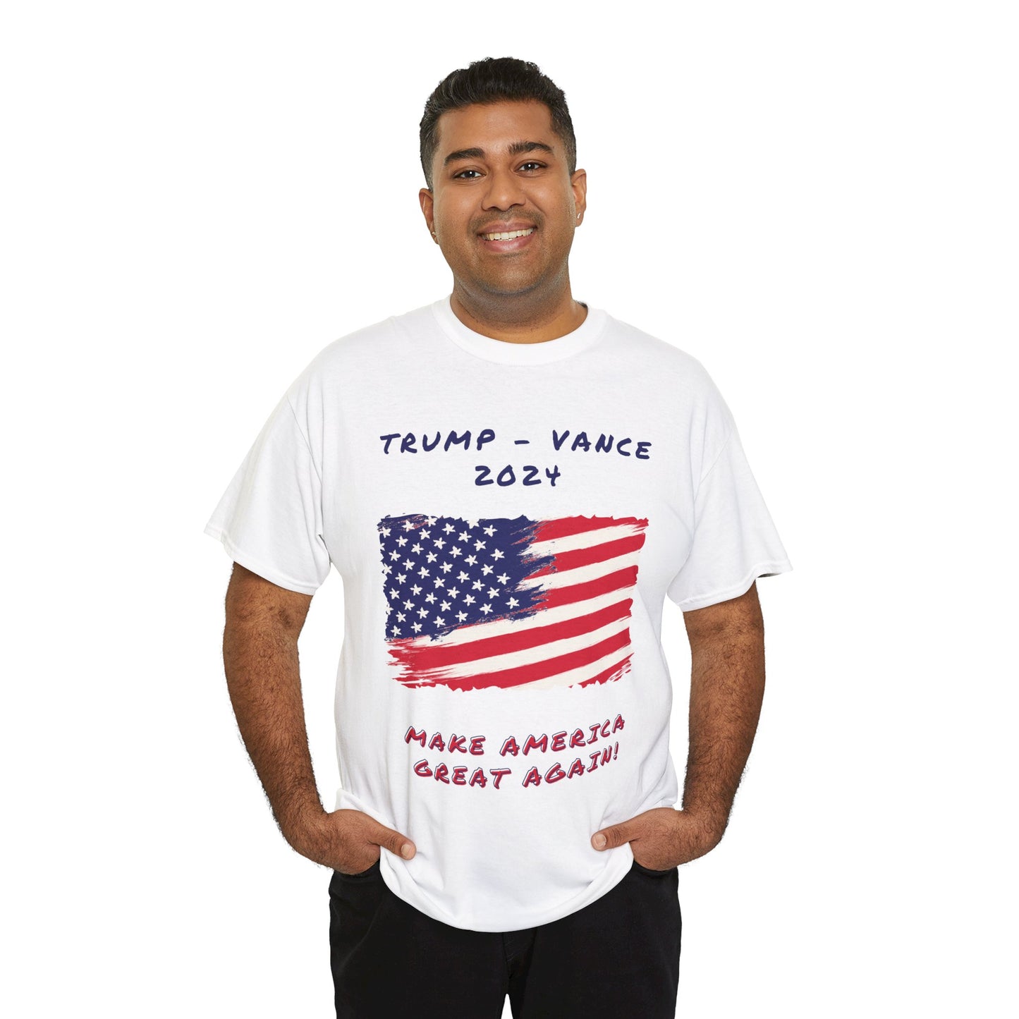 Trump Vance Unisex Heavy Cotton Tee