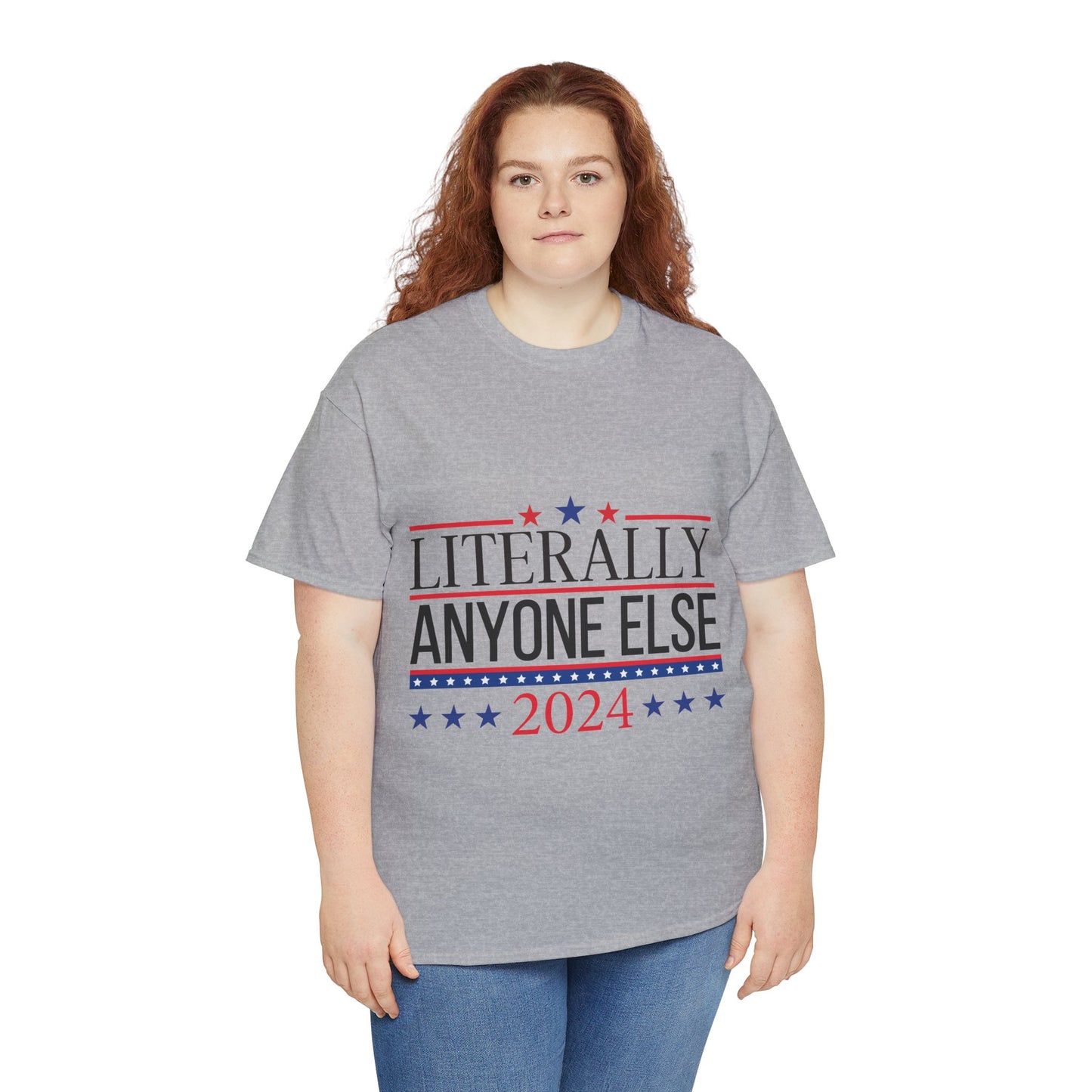 Anyone Else 2024 Unisex Heavy Cotton Tee