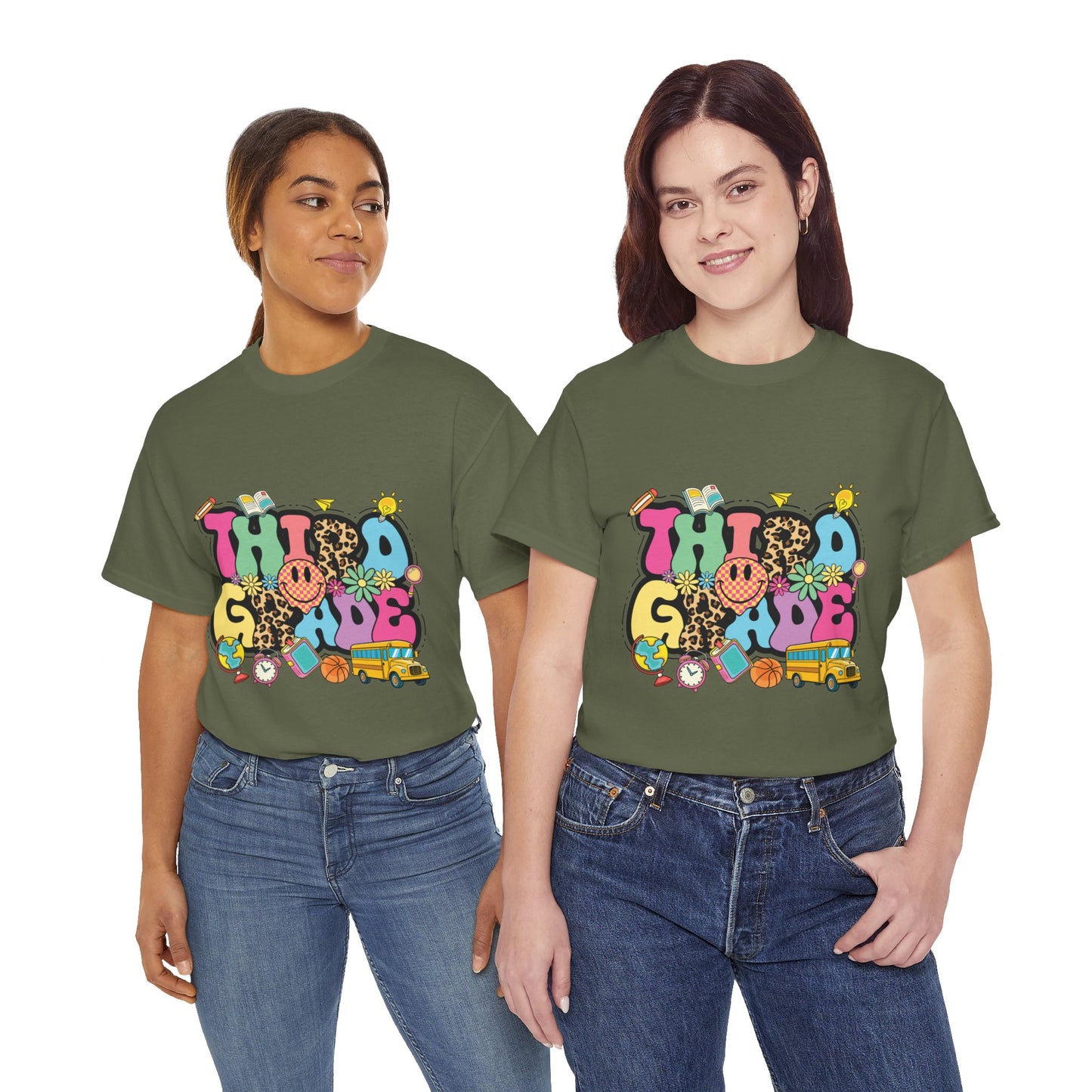 Third Grade Unisex Heavy Cotton Tee