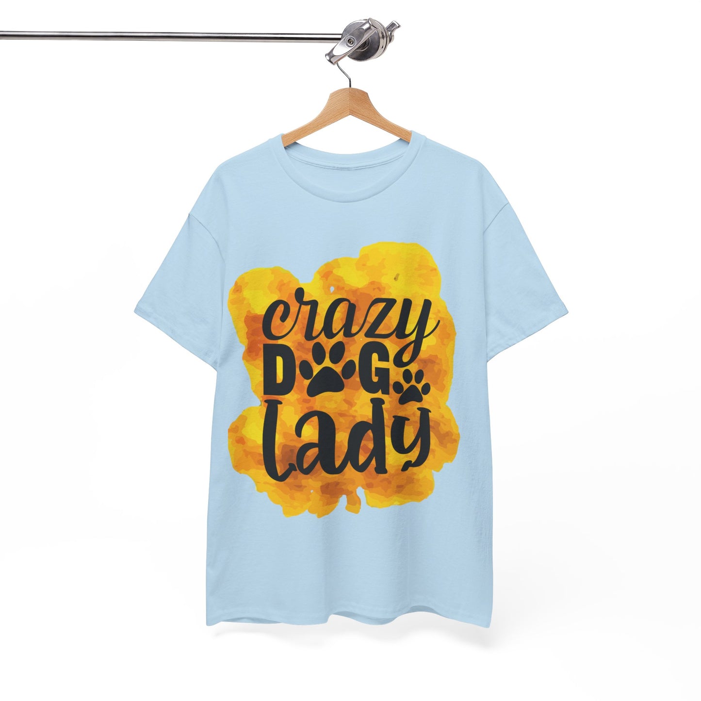 Crazy Dog Lady Unisex Heavy Cotton Tee