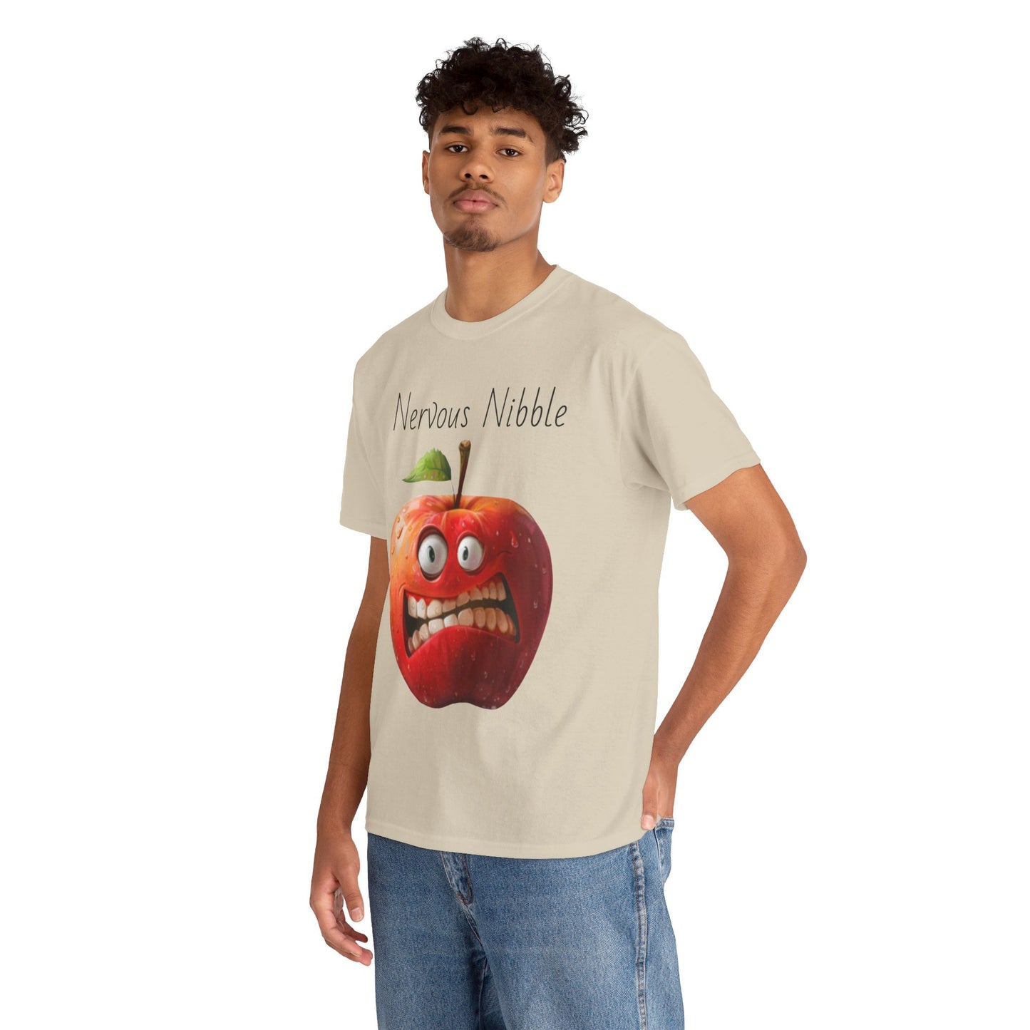 Nervous Nibble Unisex Heavy Cotton Tee