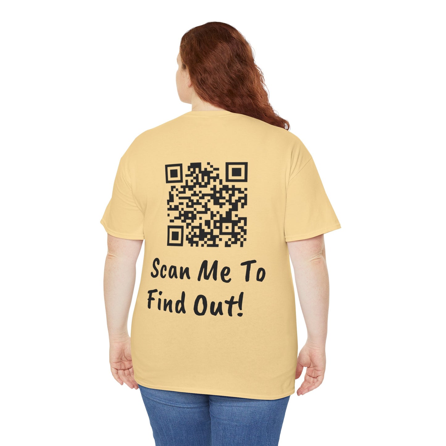 QR Code Unisex Heavy Cotton Tee