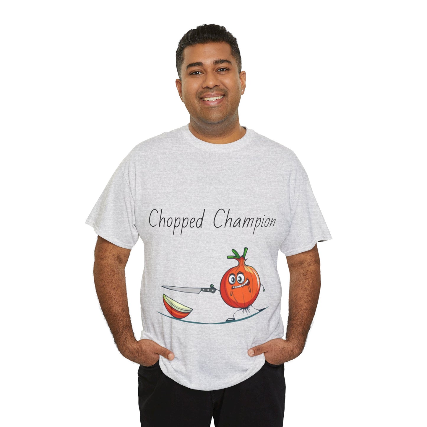 Chopped Champion Unisex Heavy Cotton Tee