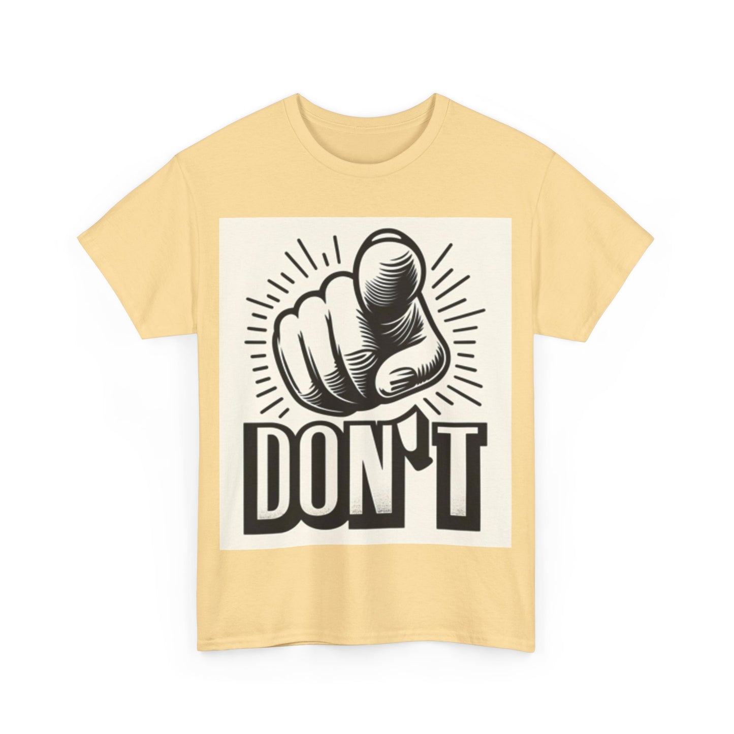 Don't Finger Unisex Heavy Cotton Tee