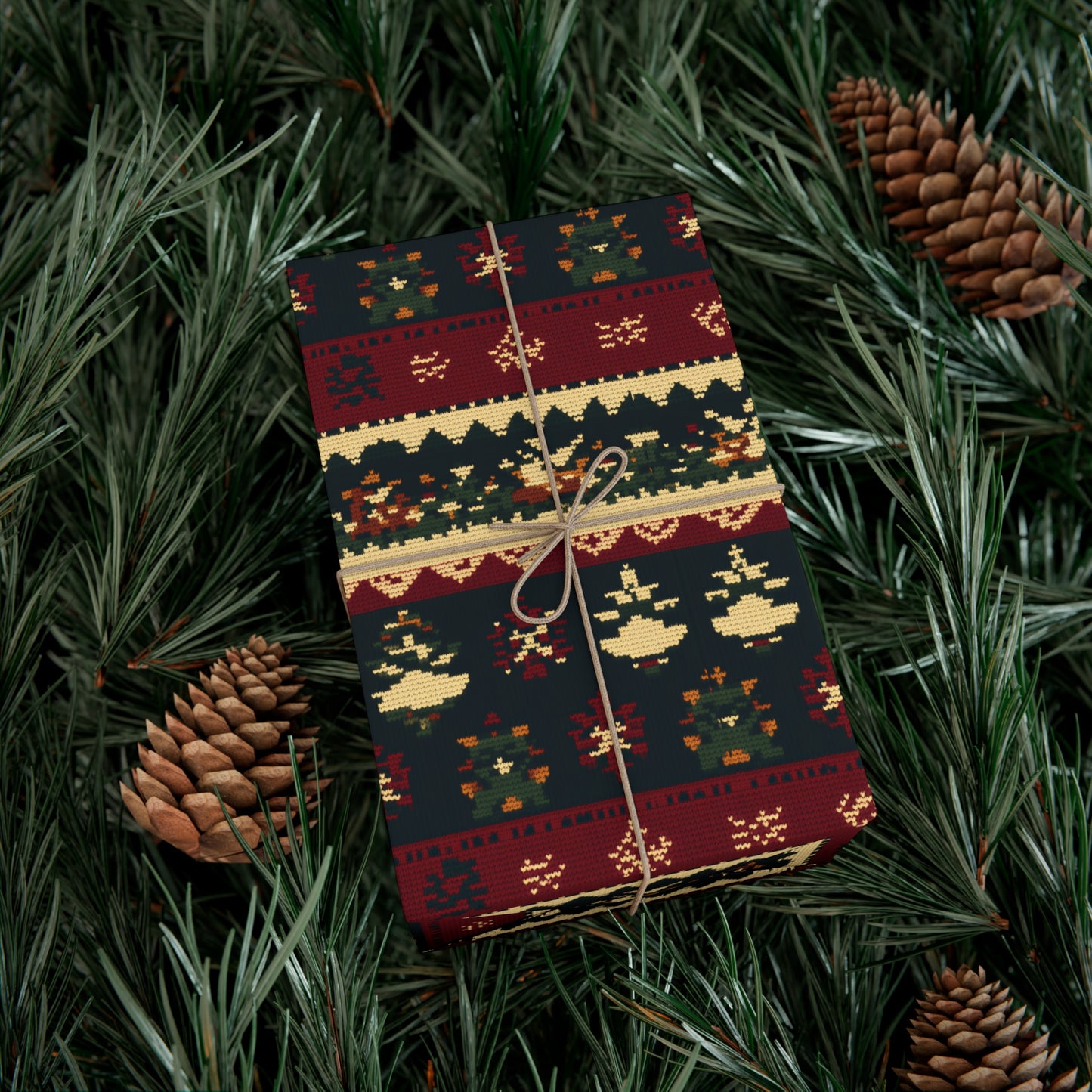 Ugly Sweater Gift Wrap Papers