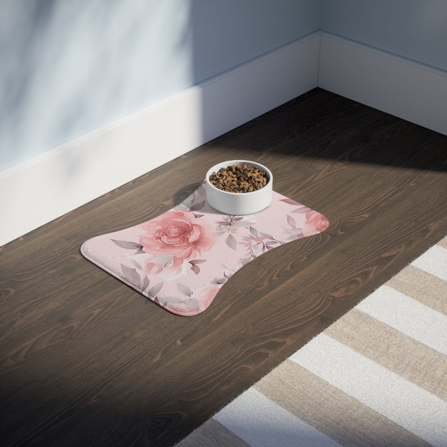 Dusty Rose Pet Feeding Mats