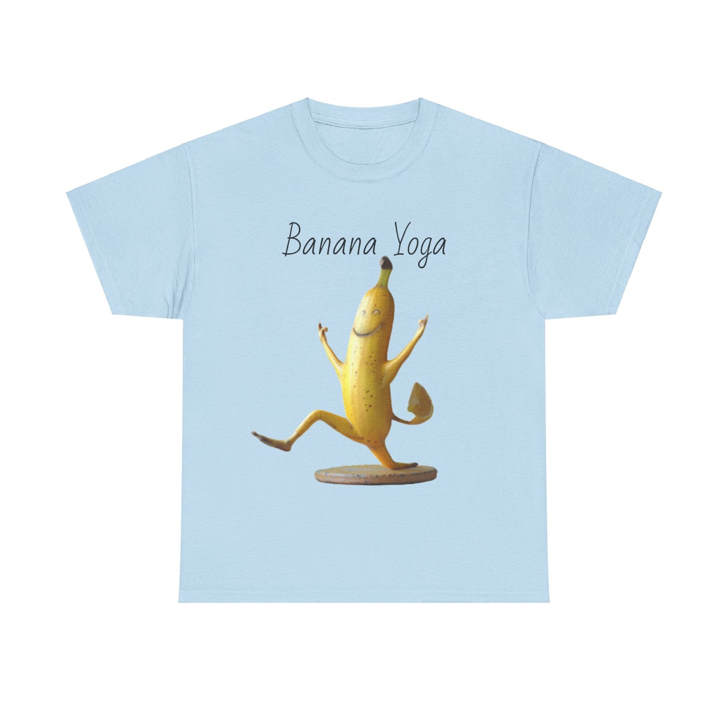 Banana Yoga2 Unisex Heavy Cotton Tee