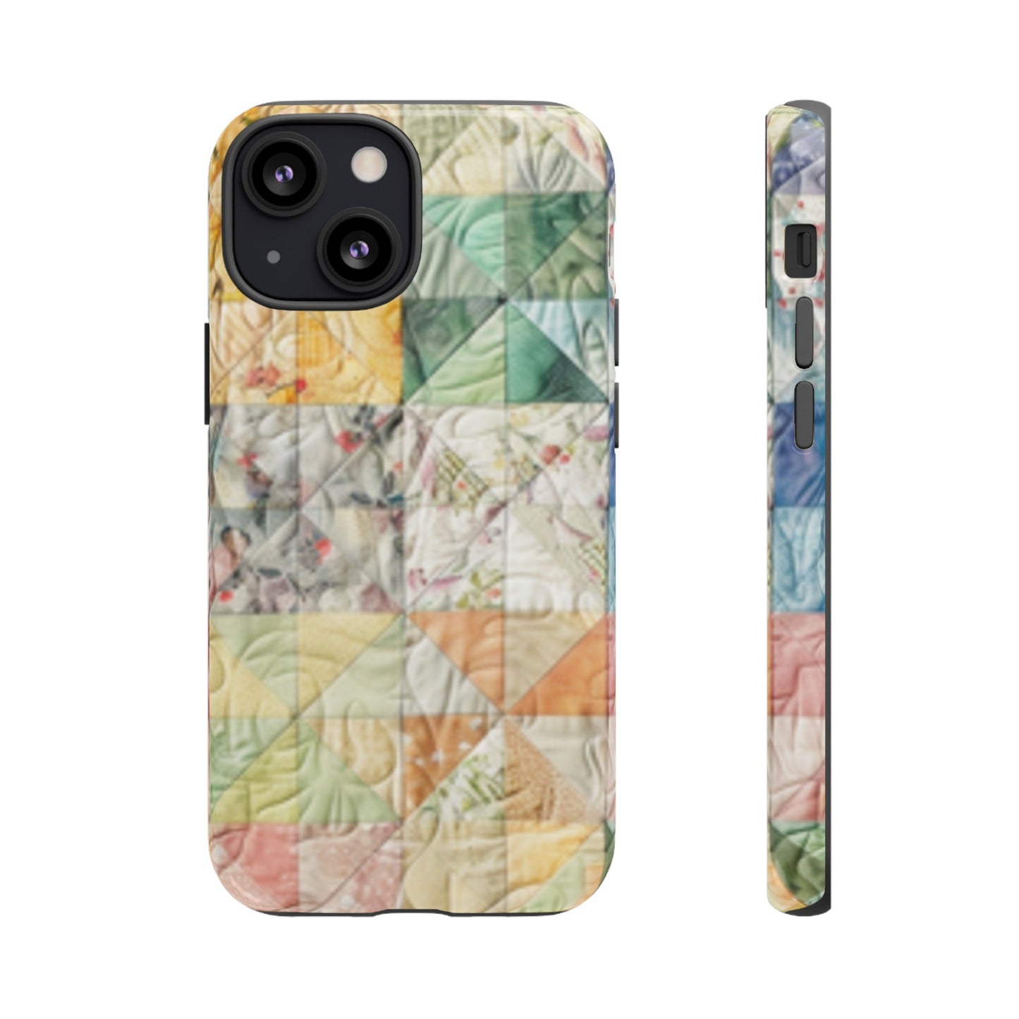 Pastel Quilt Tough Cases