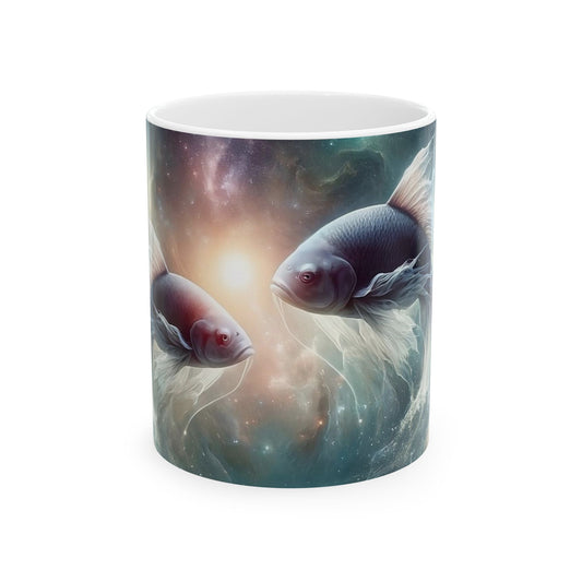 Pisces Ceramic Mug, 11oz