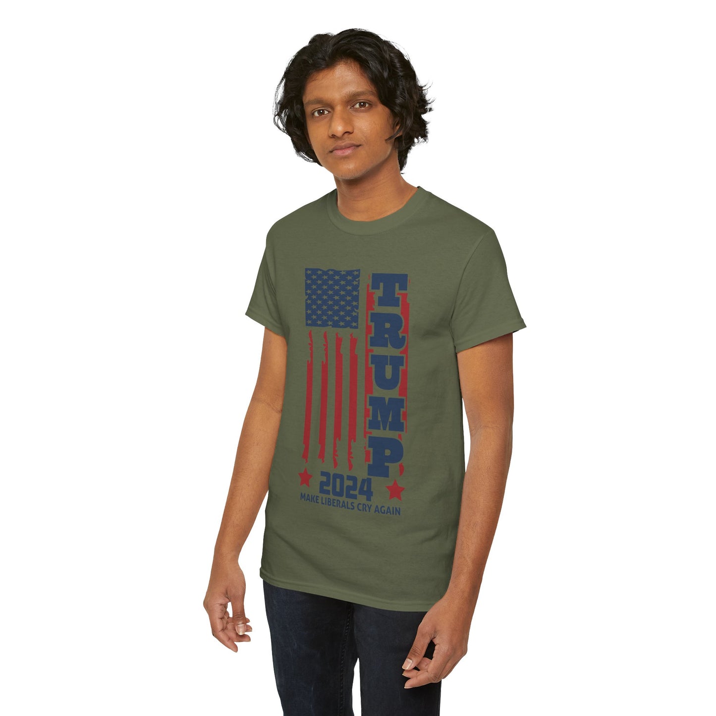 Trump 2024 A Unisex Heavy Cotton Tee