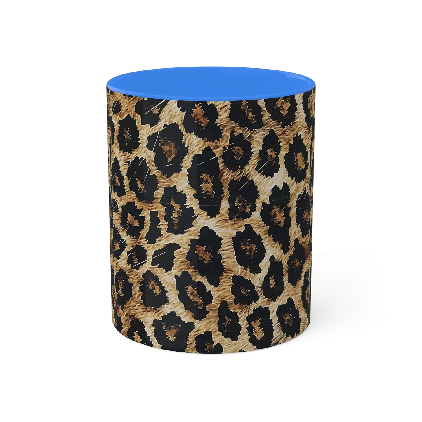 Leopard Print Colorful Mugs, 11oz