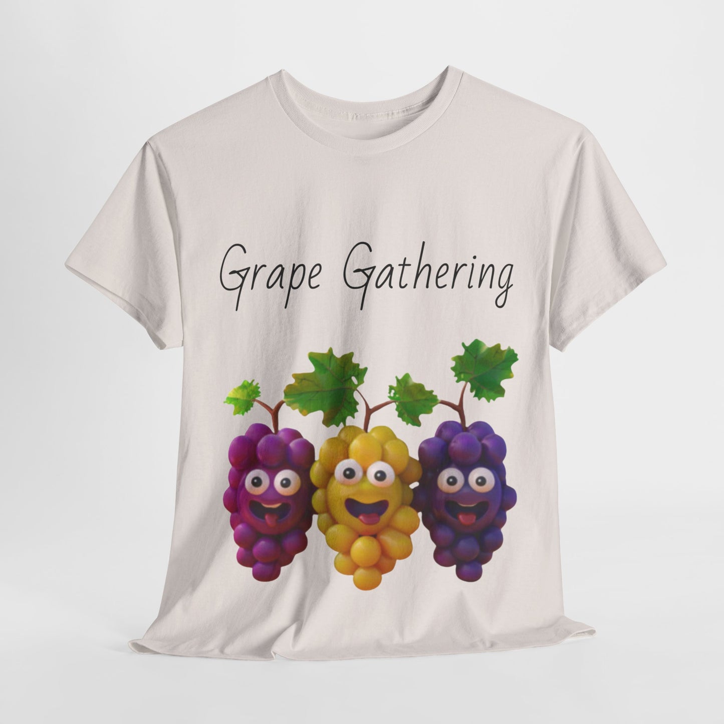 Grape Gathering Unisex Heavy Cotton Tee