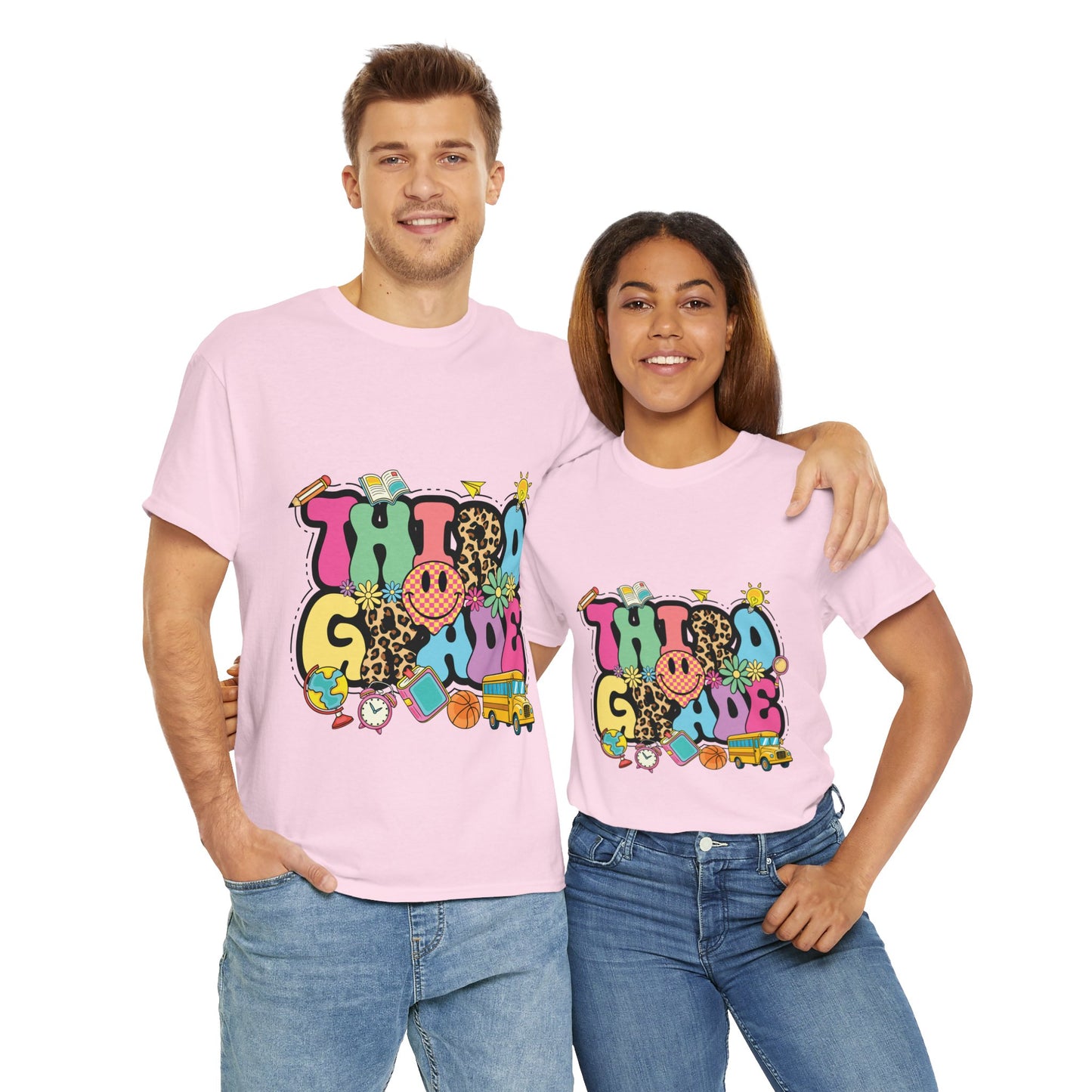 Third Grade Unisex Heavy Cotton Tee