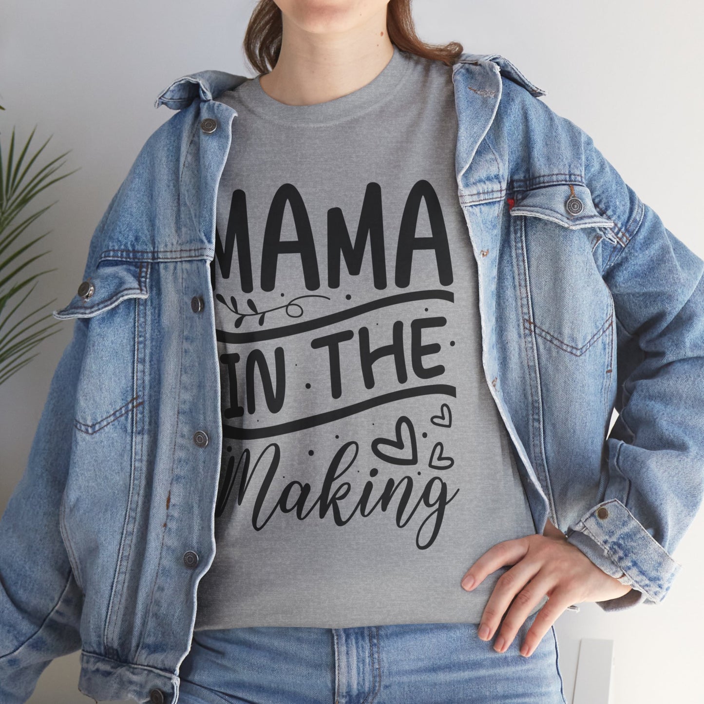 Momma In The Making Unisex Heavy Cotton Tee