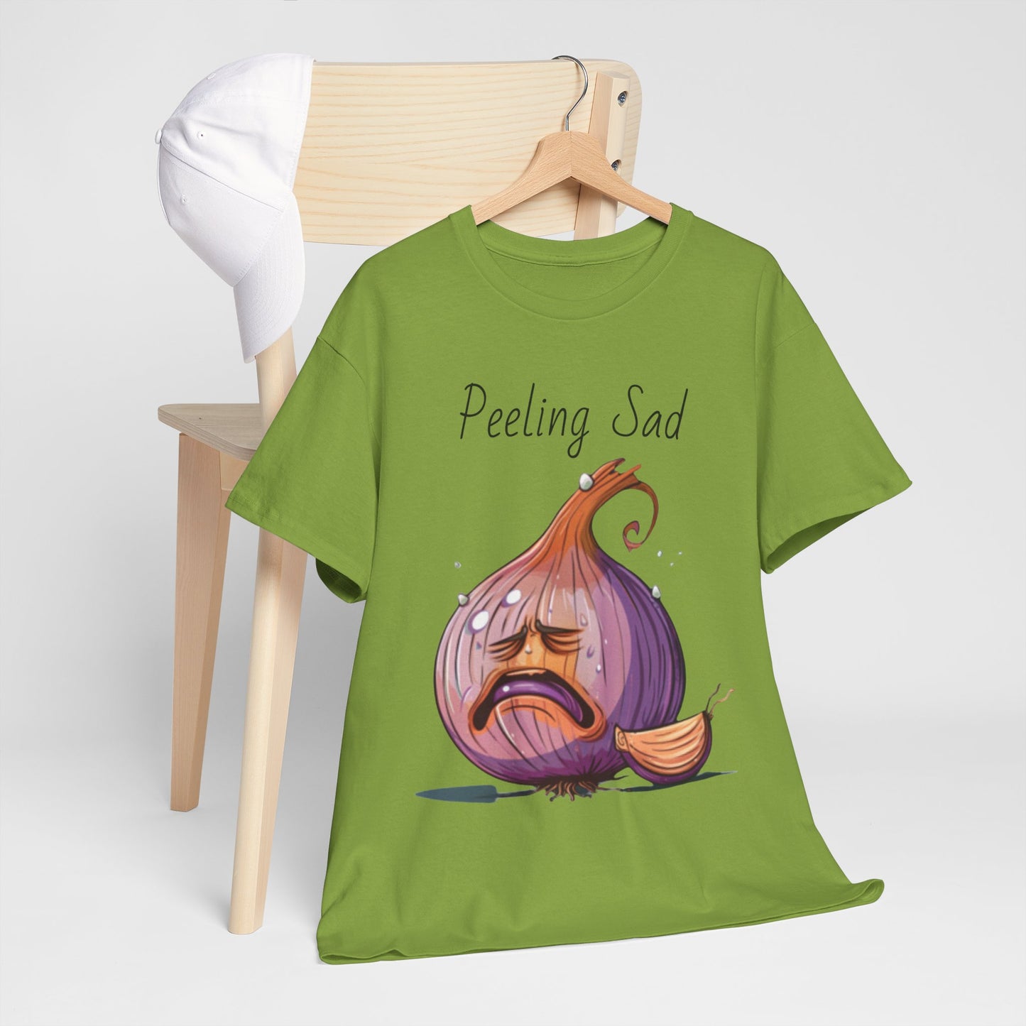 Peeling Sad Unisex Heavy Cotton Tee