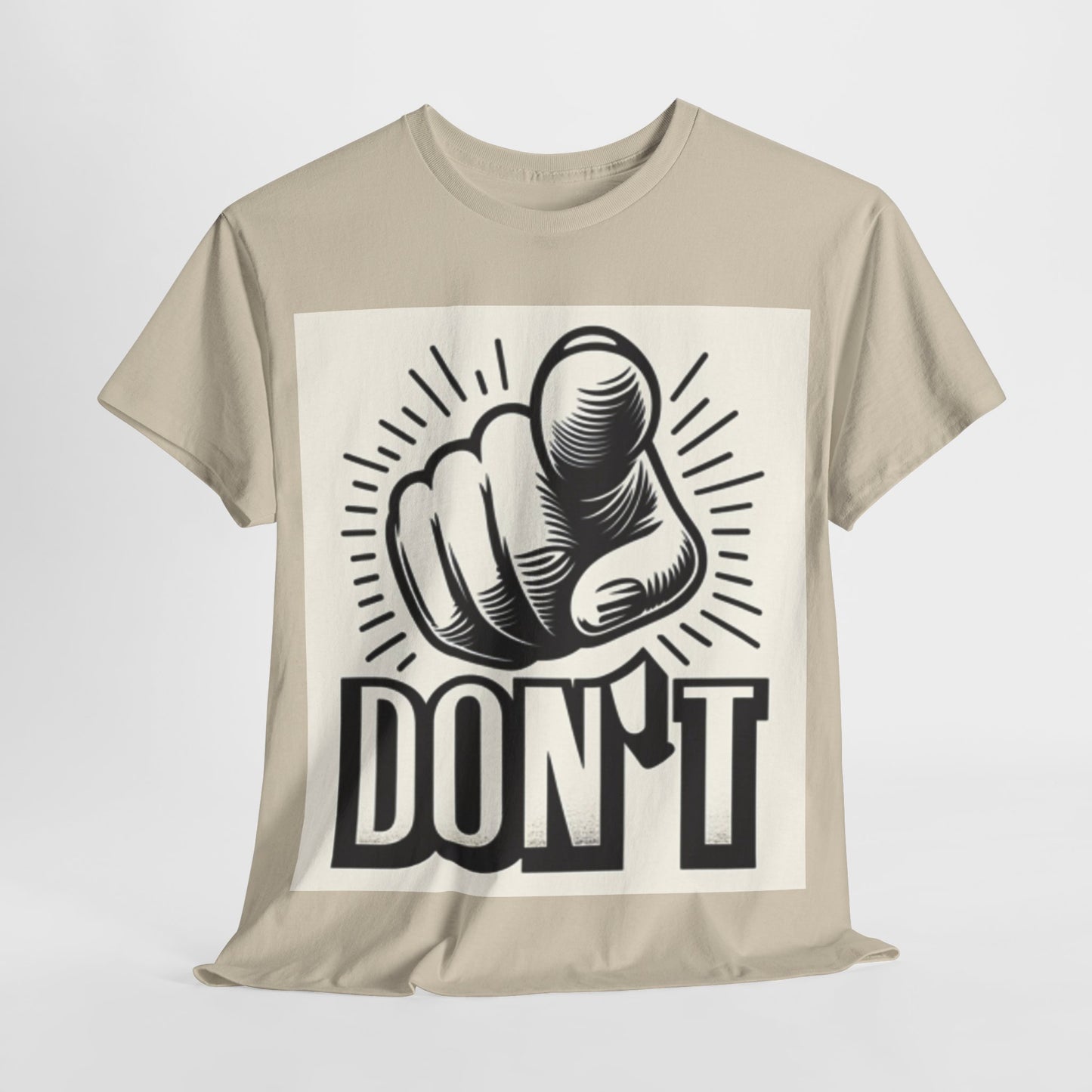 Don't Finger Unisex Heavy Cotton Tee