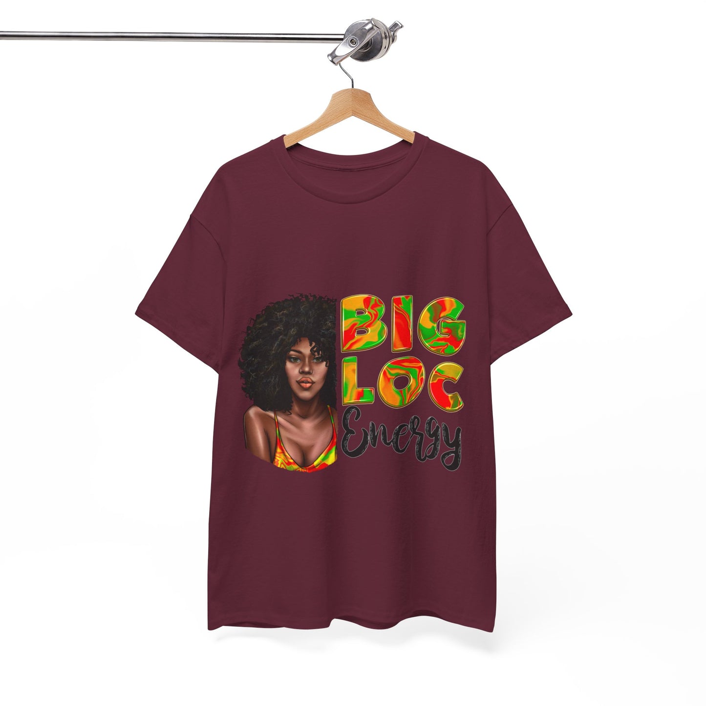 Big Loc Energy Unisex Heavy Cotton Tee