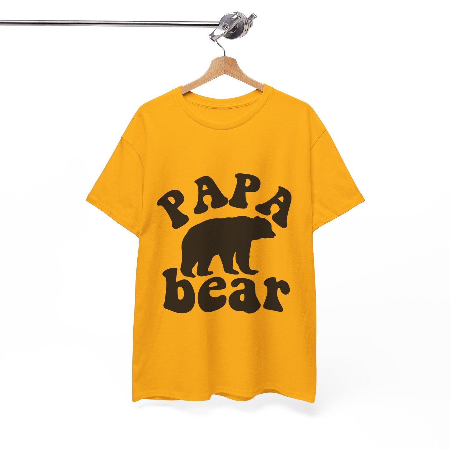 Papa Bear Unisex Heavy Cotton Tee