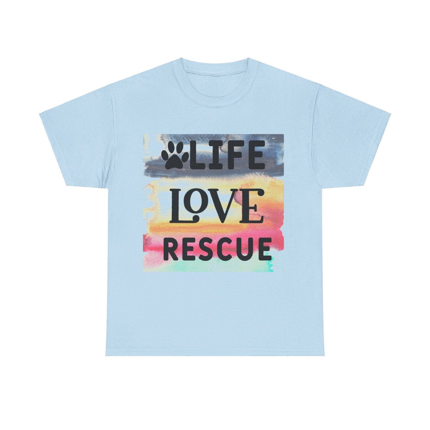 Life Love Rescue Unisex Heavy Cotton Tee